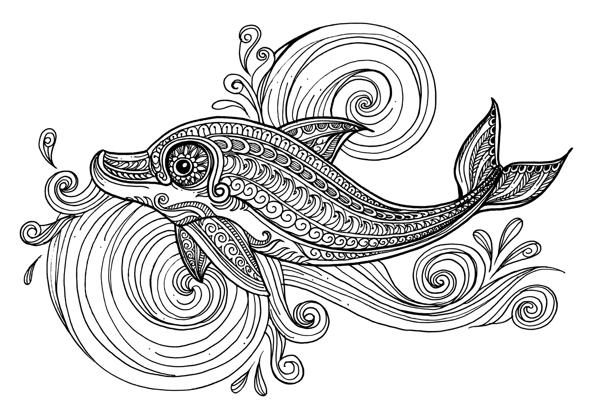 Der Fisch – Seelenbild für fließende Weisheit, stille Tiefe und die Erinnerung, dass wahre Fülle aus dem Innersten kommt.