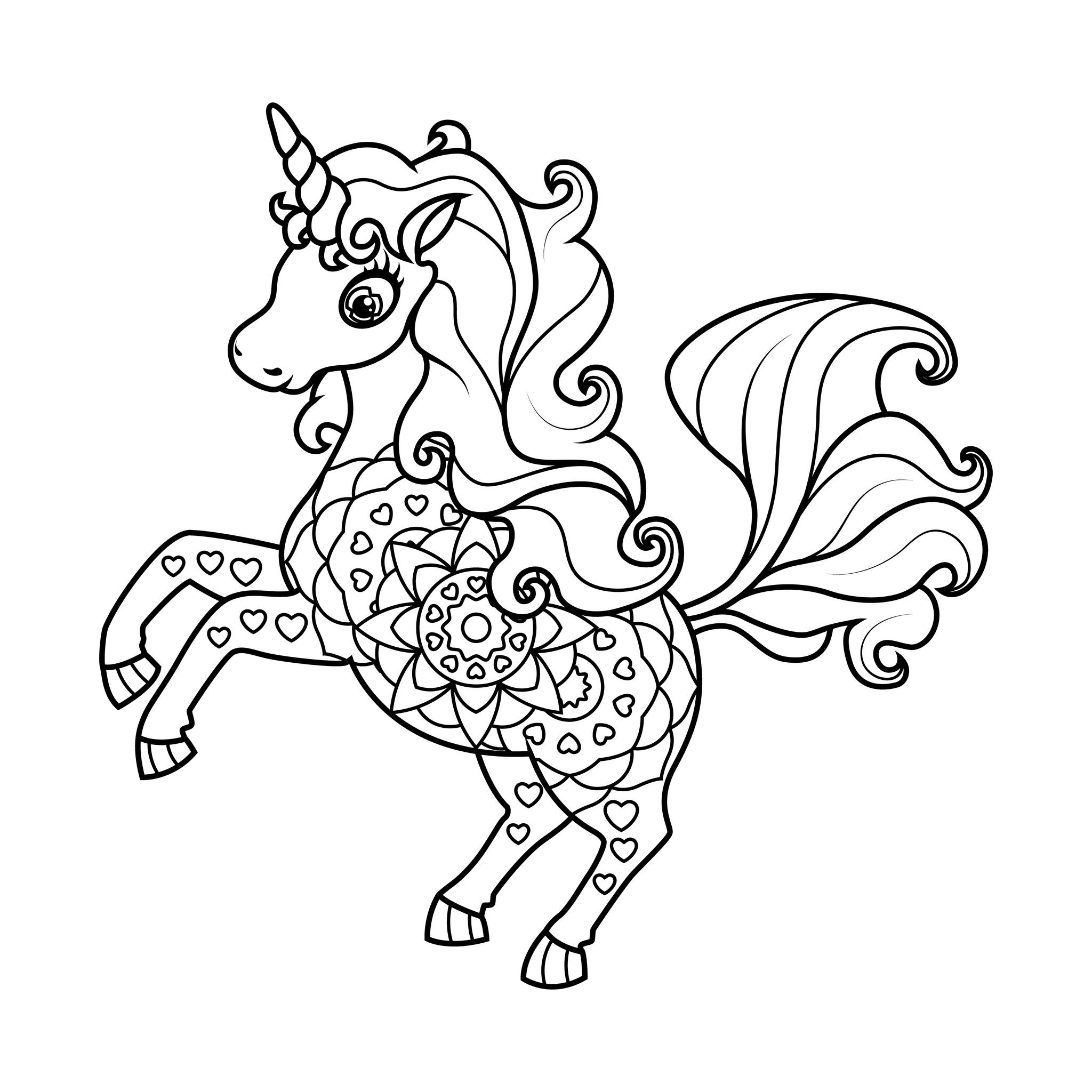 Das Einhorn – Seelenbild für Reinheit, stille Magie und die Erinnerung, dass das Wunderhafte in dir selbst beginnt.
