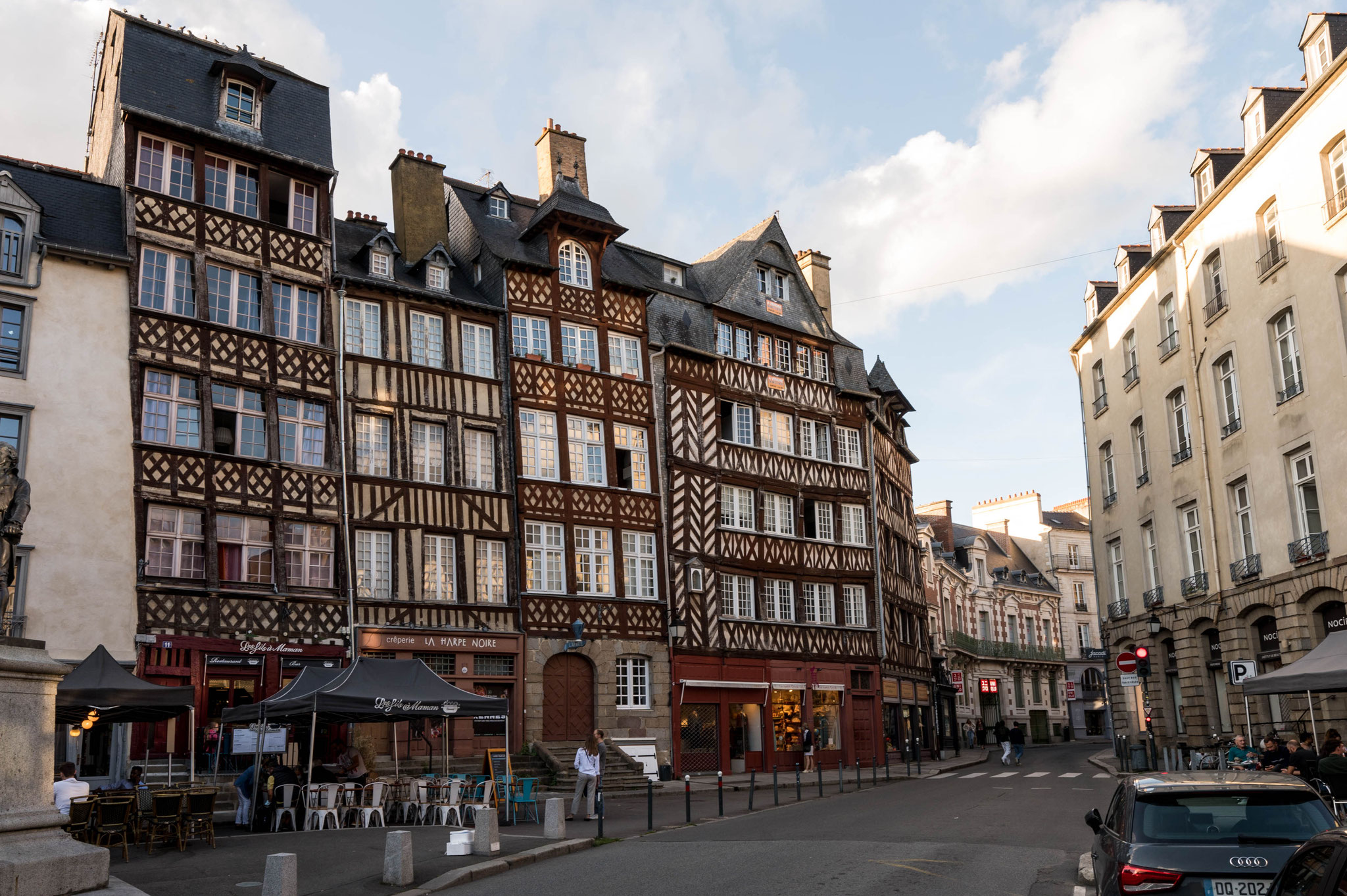 Fachwerkhäuser in Rennes
