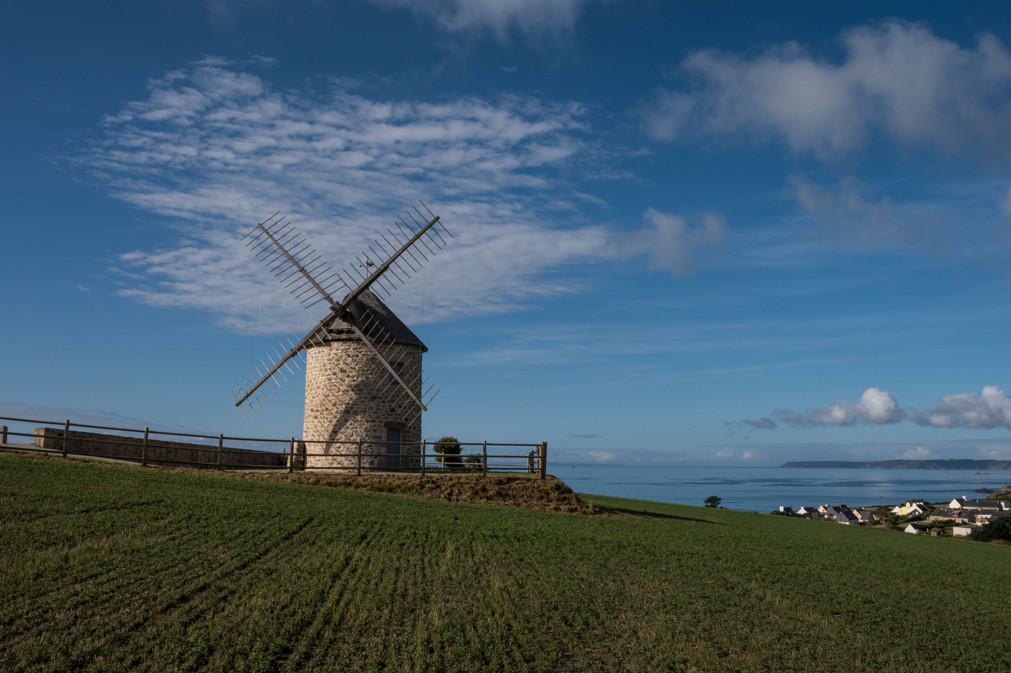Zwischenhalt bei der Moulin de Luzeoc