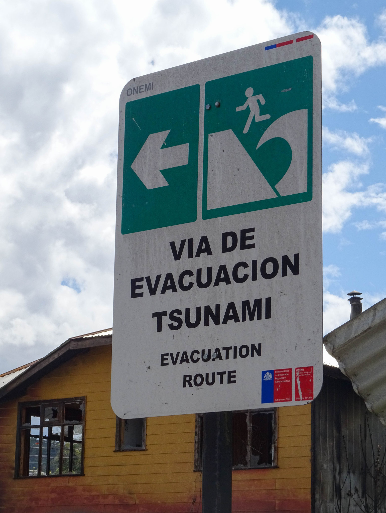 Chile liegt auf dem pazifischen Feuerring