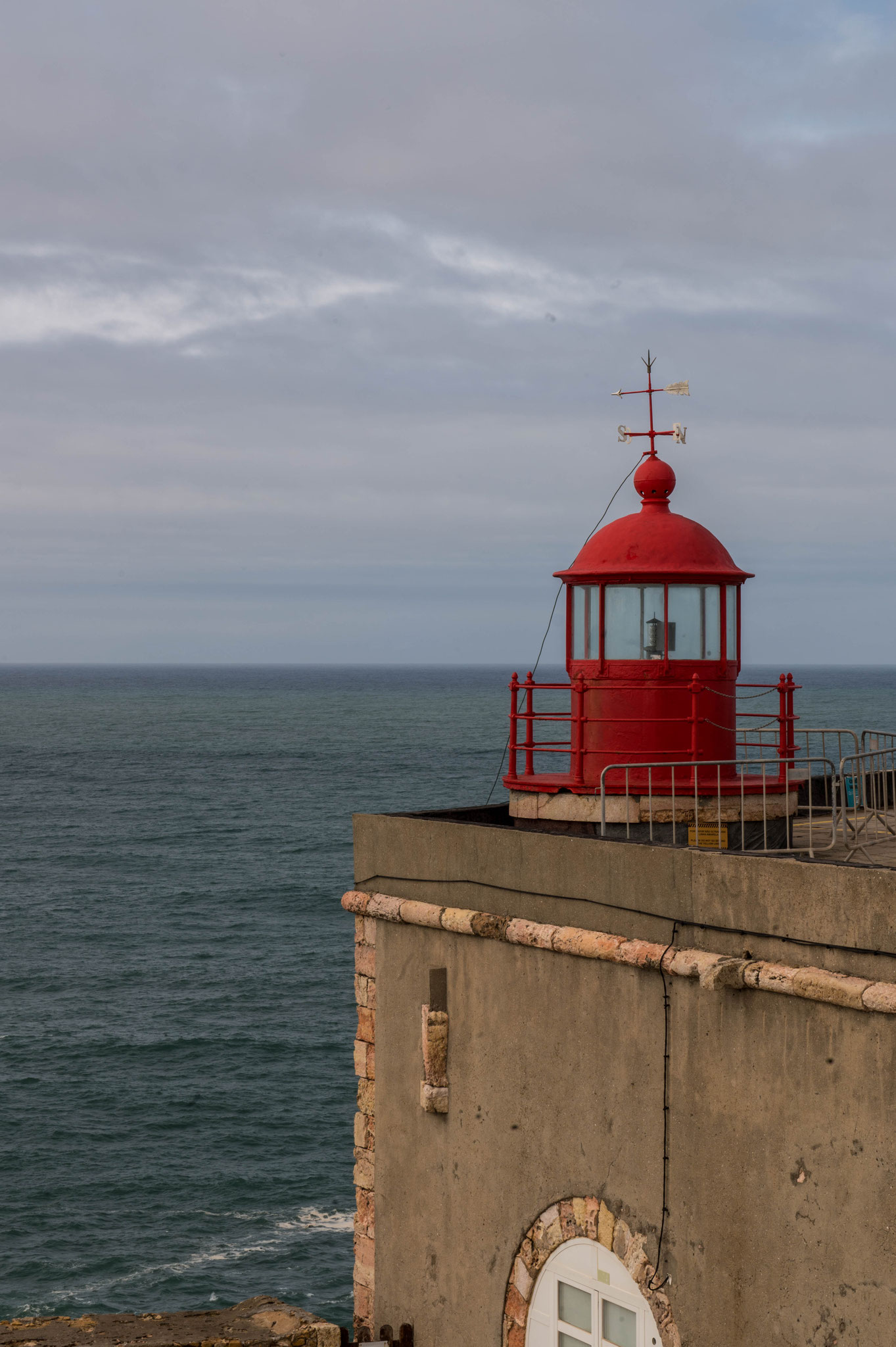 das Fort von Nazaré