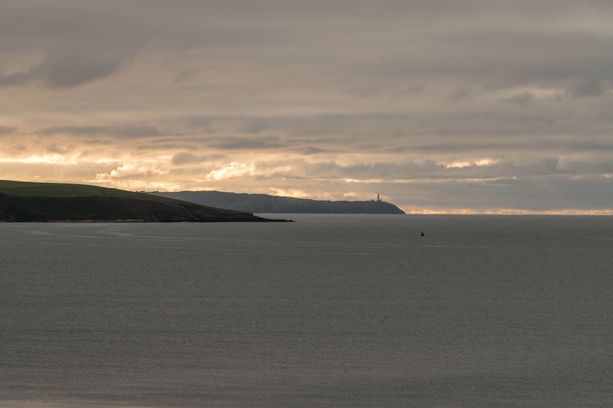 Leuchtturm Old Head von unserem B&B aus