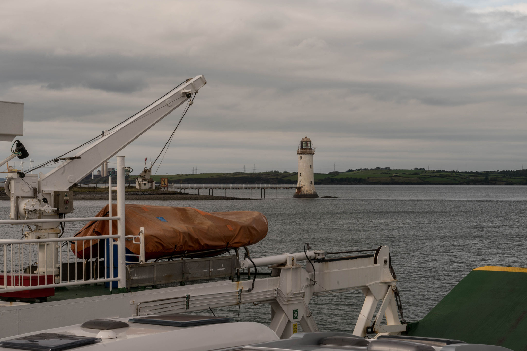 auf der Fähre über den Shannon
