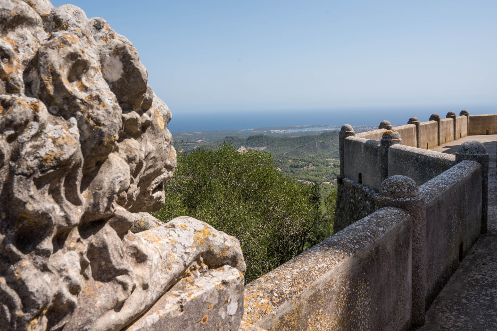 Blick zum Meer
