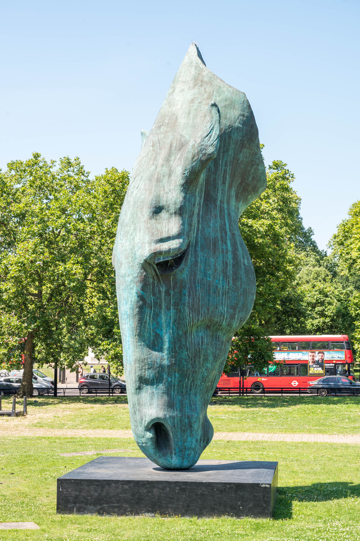 Horse Head Statue