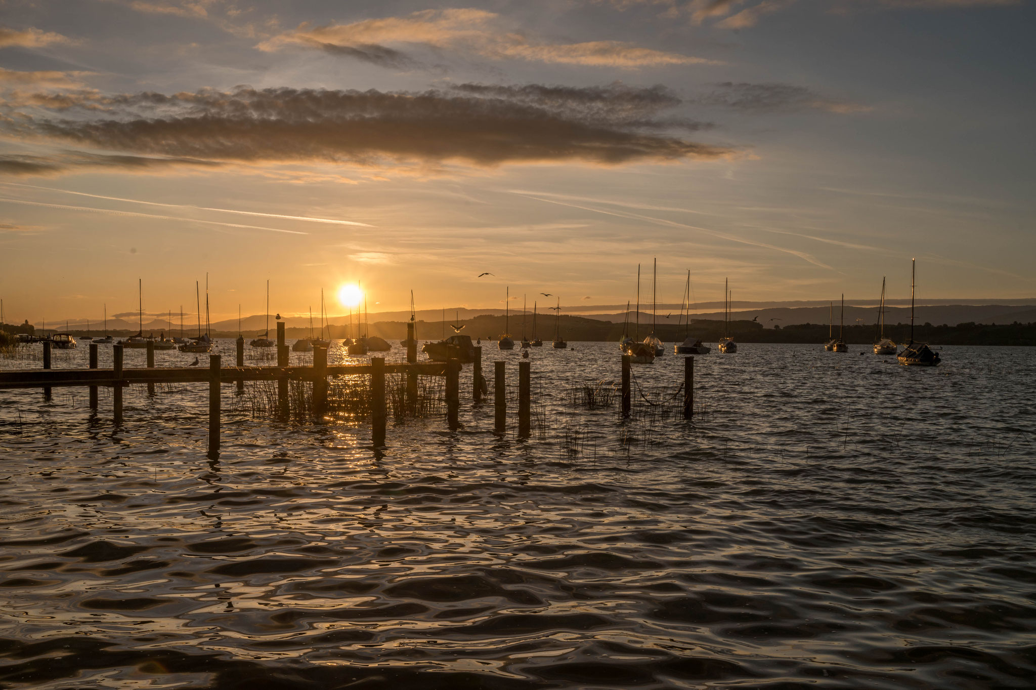 Abendstimmung am See