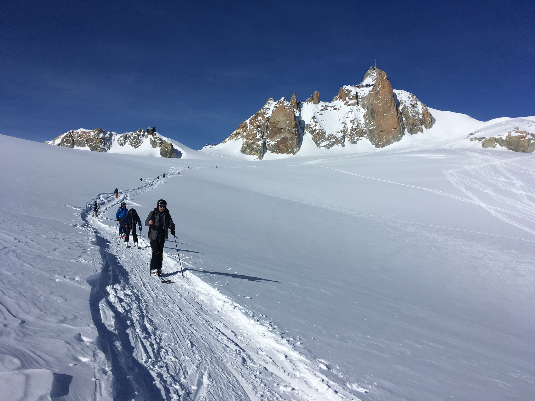 Les grands espaces du Col du Midi