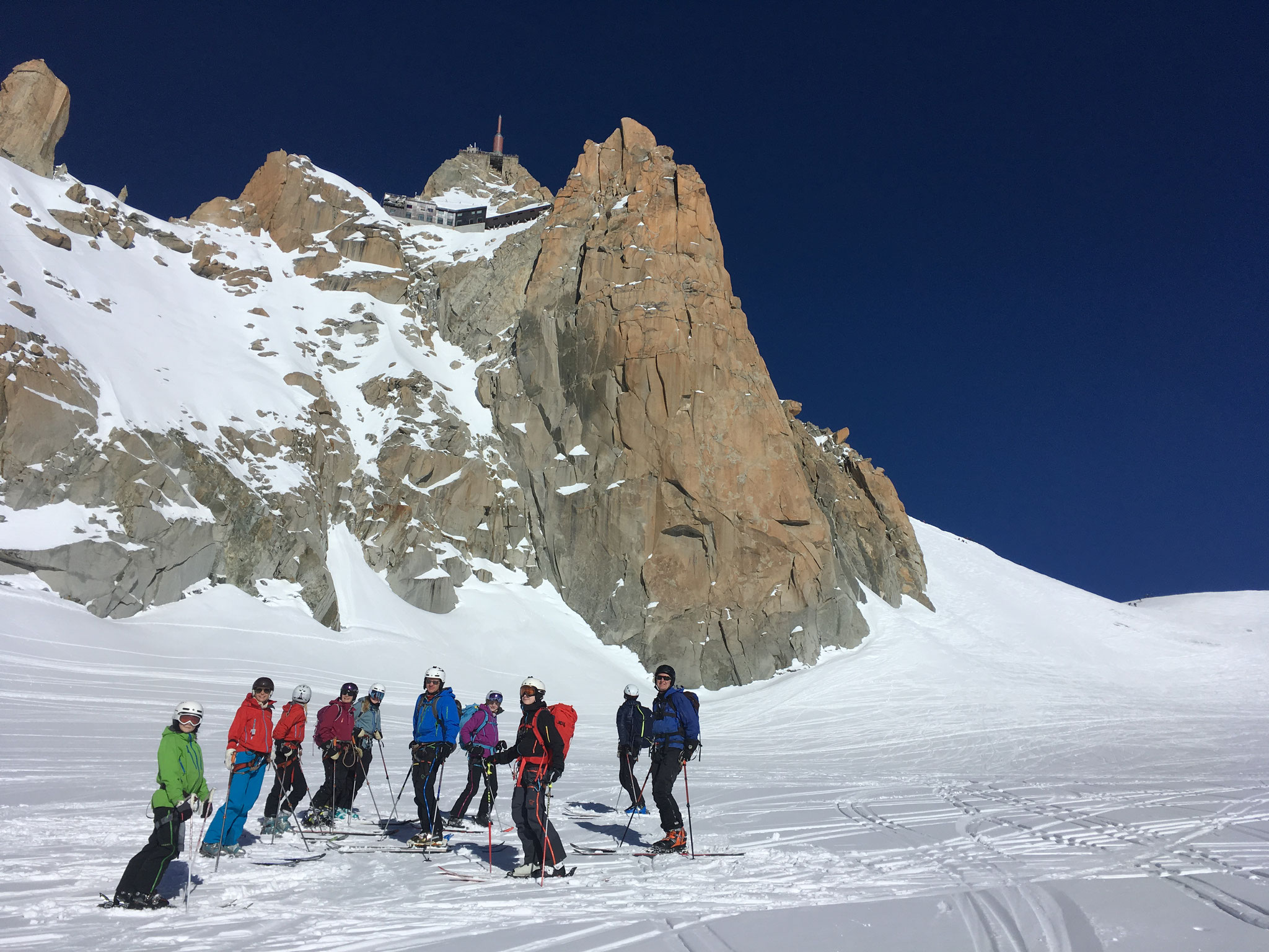 De l'espace au Col du Midi