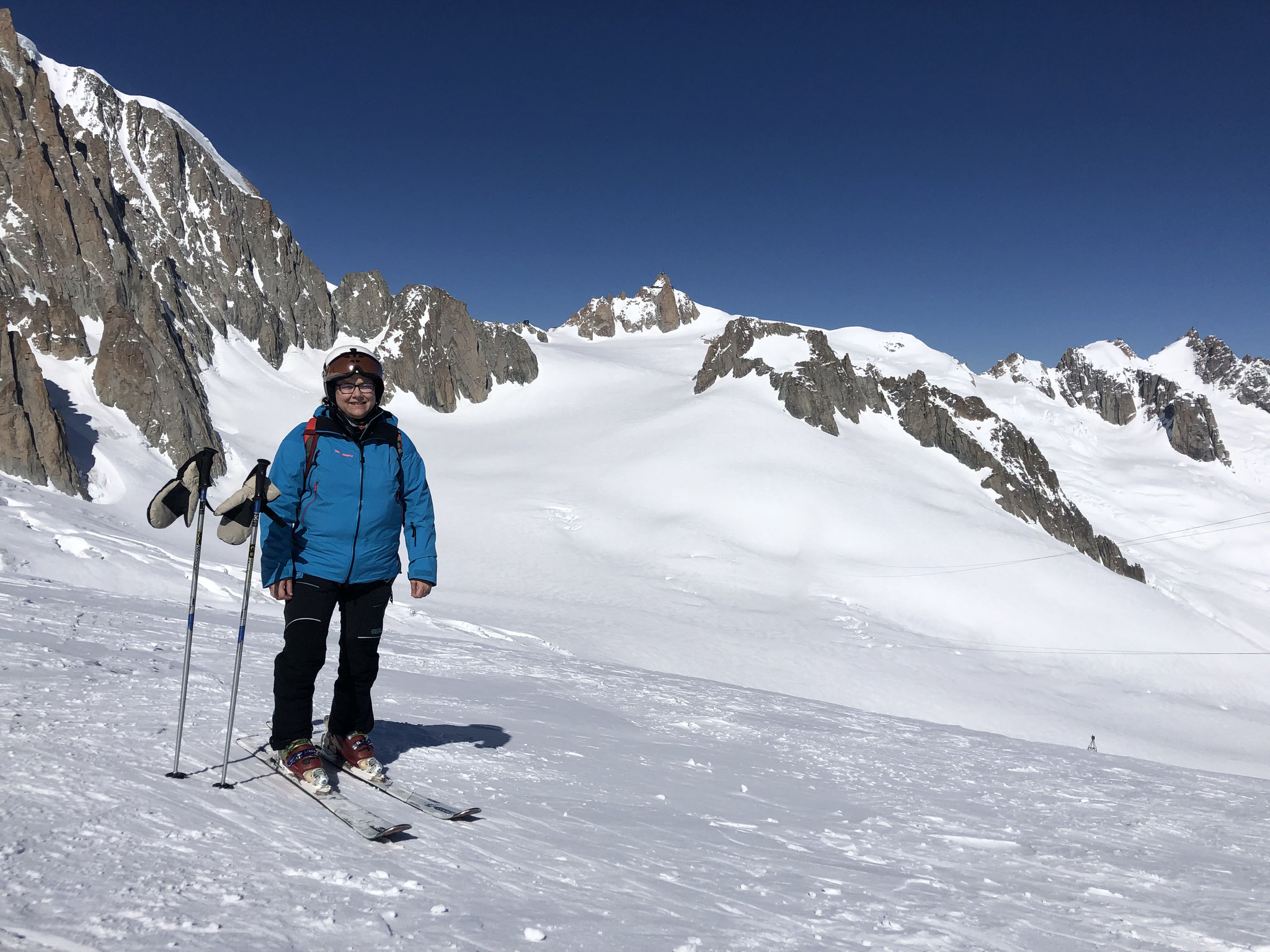 Grands espaces coté Aiguille du Midi