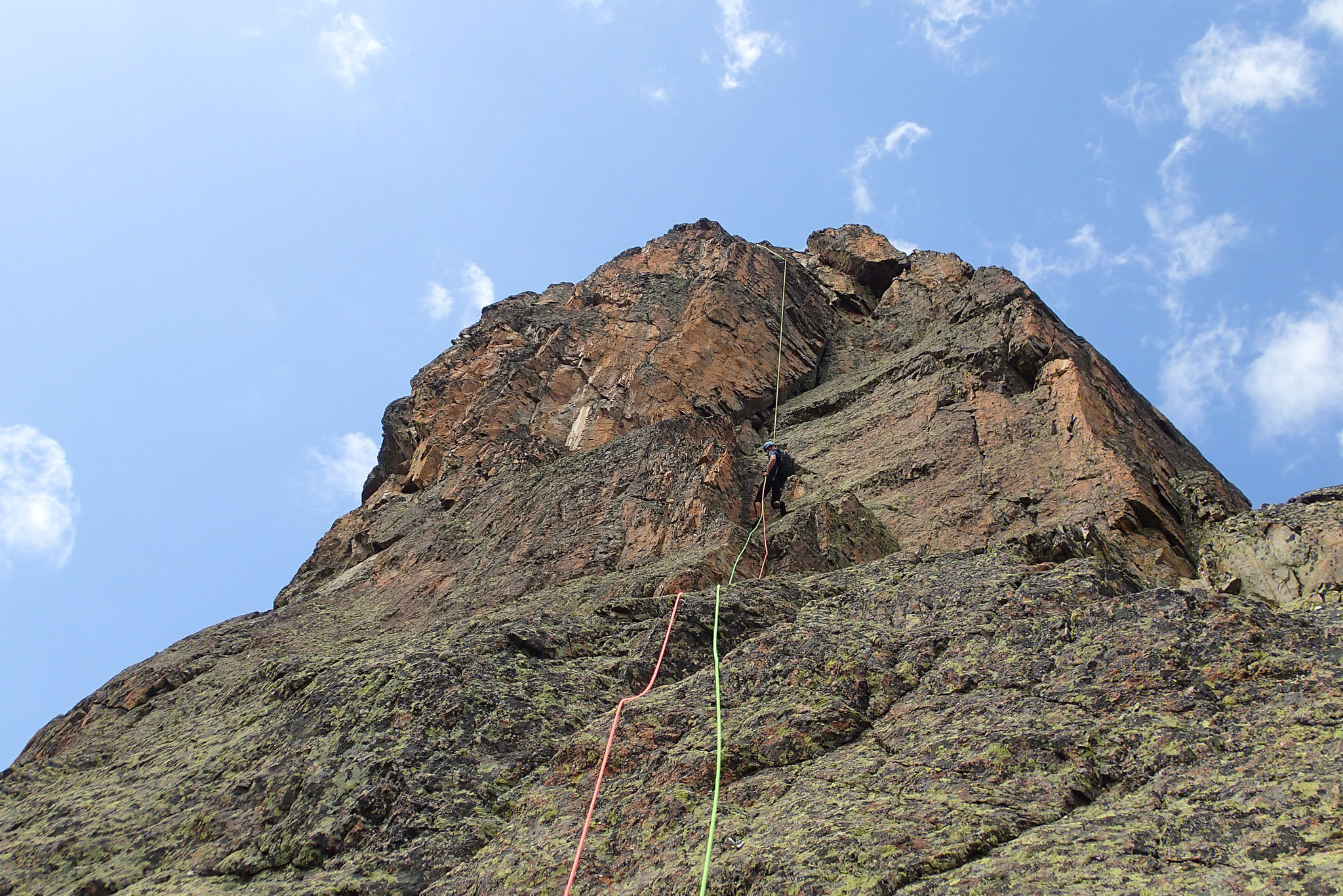 Descente en rappel