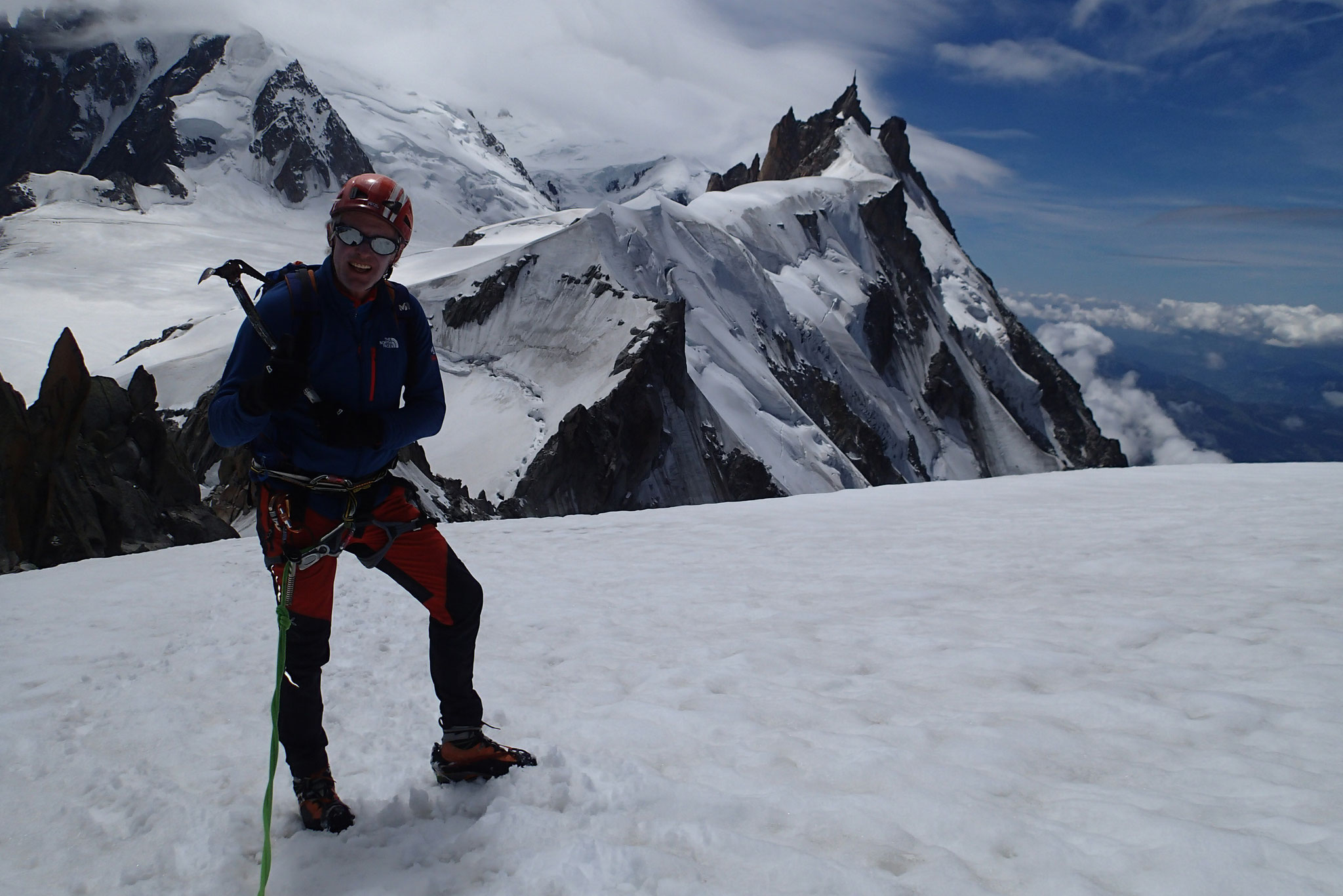 Retour sur l'Aiguille du Midi
