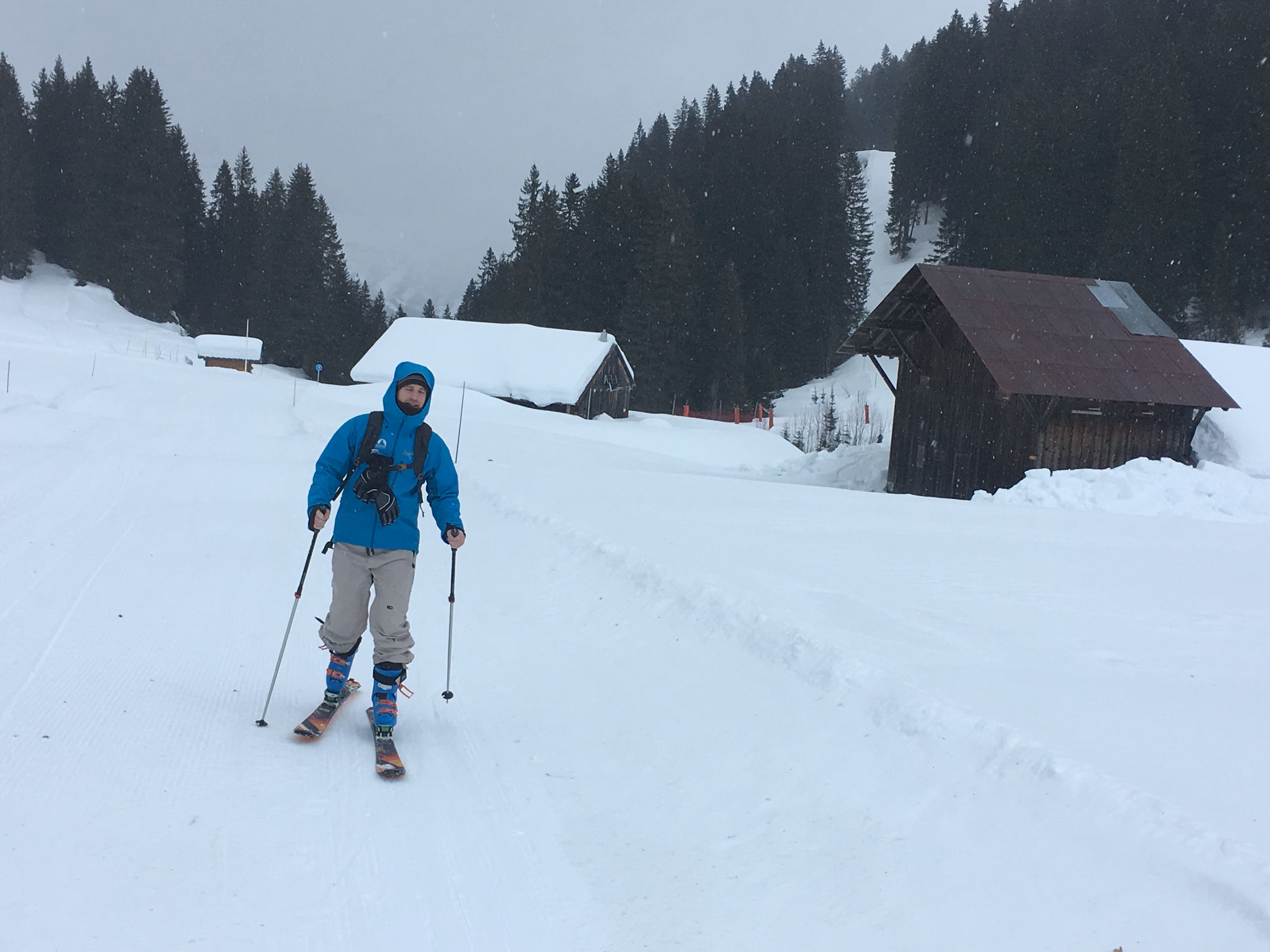 Derniers mètres sur le plat de Gers