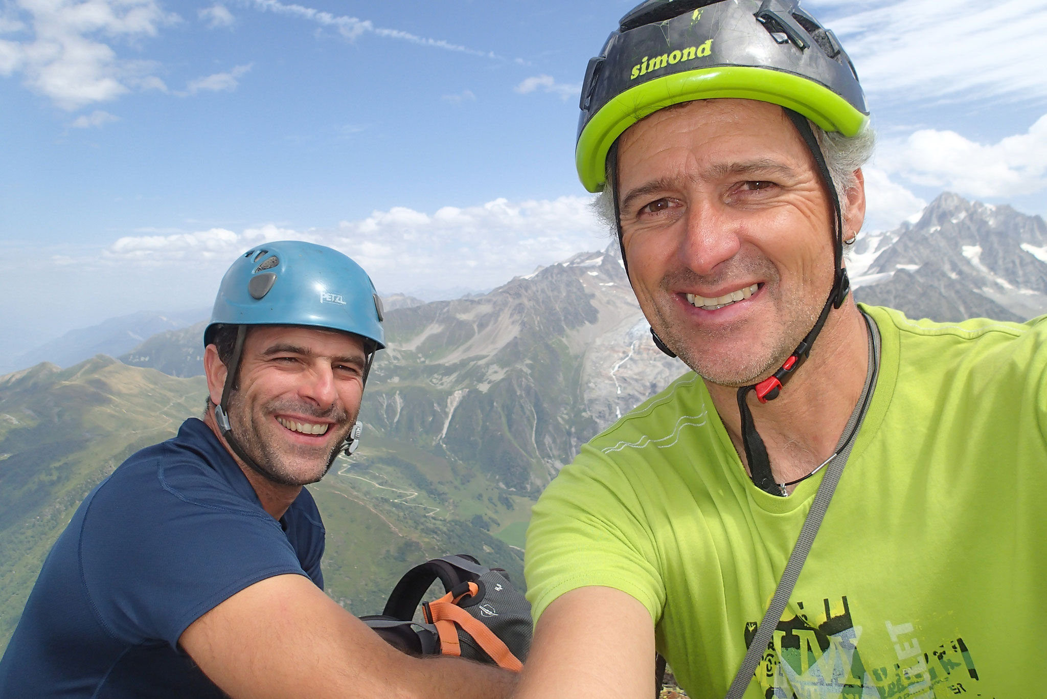 Selfie de la cordée
