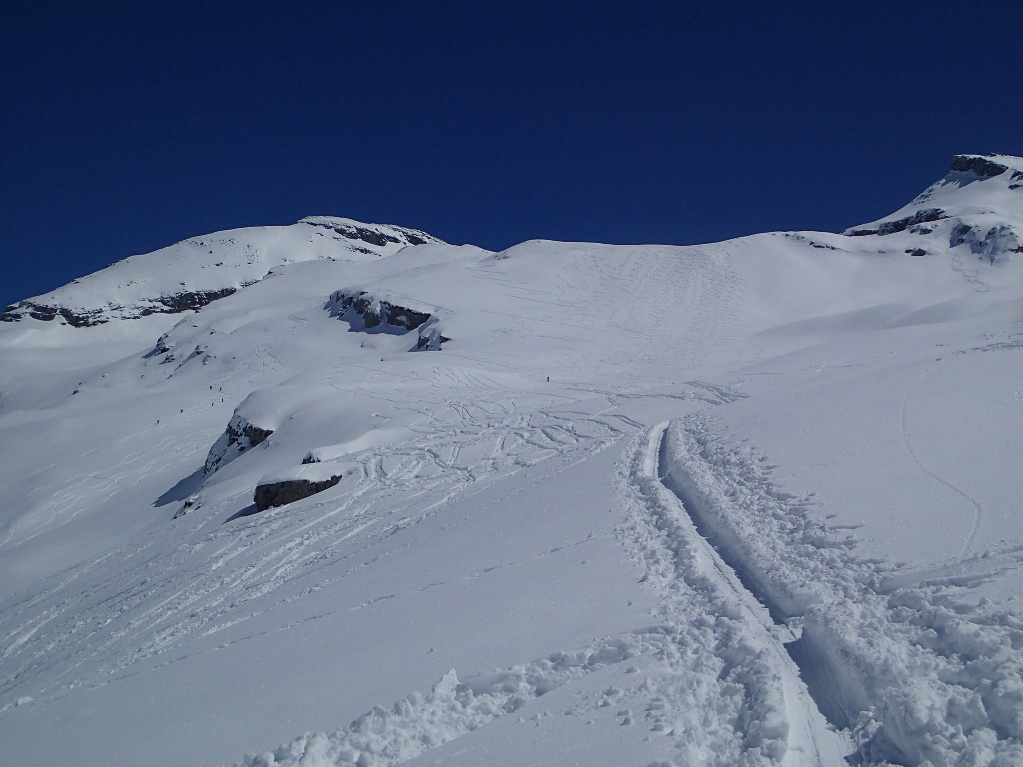 En remontant vers le Daubenhorn