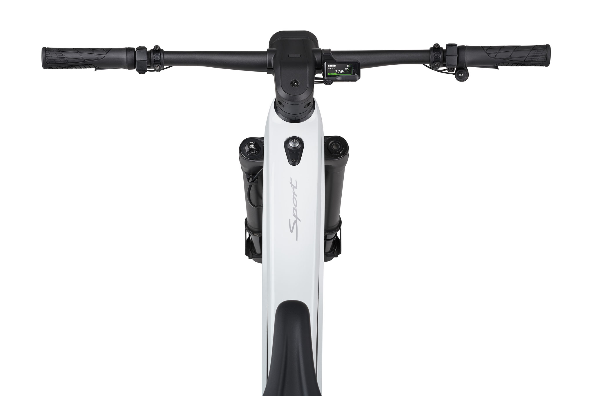 Porsche eBike SPORT Cockpit Powerschalter