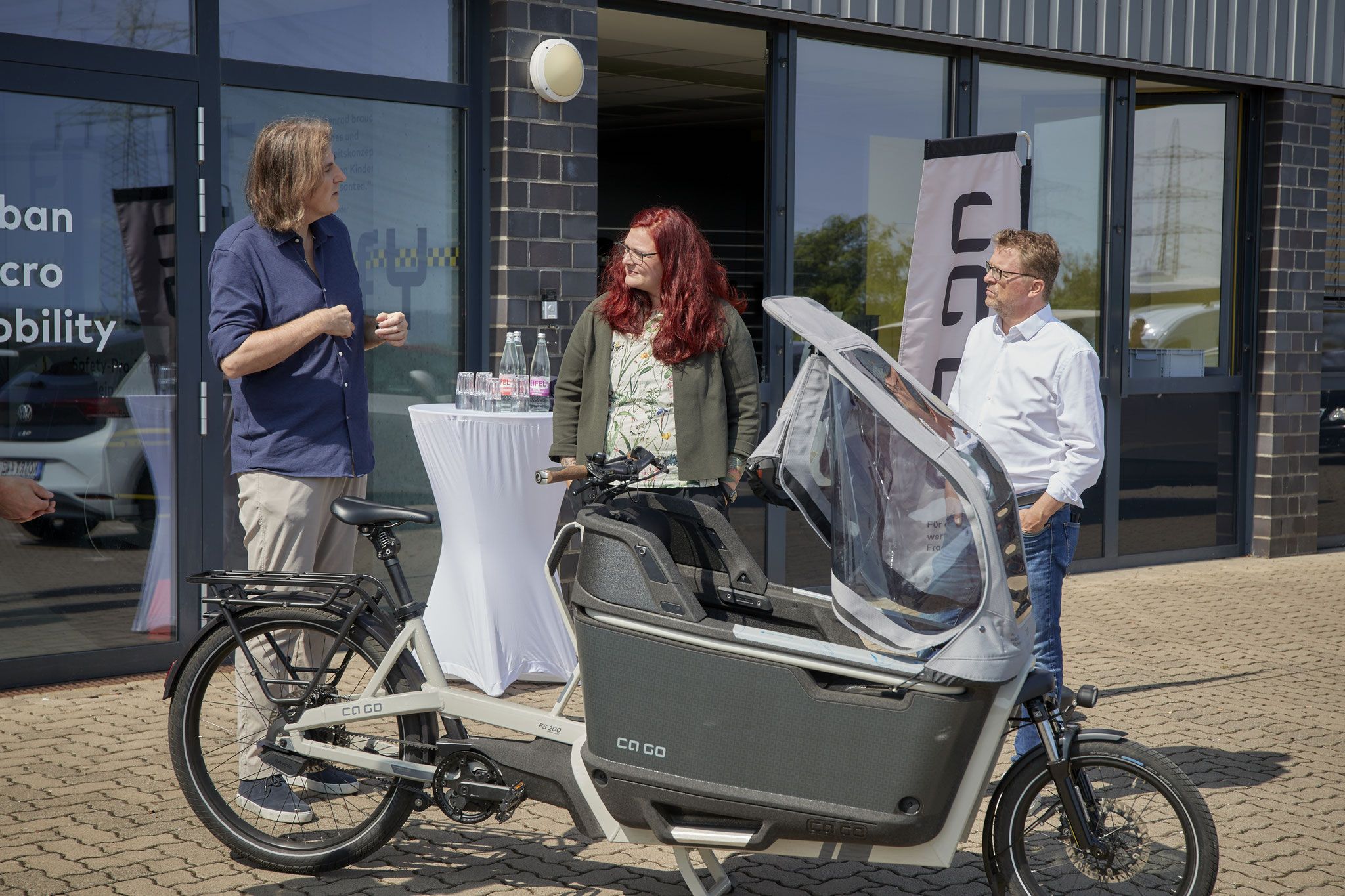V.l. Franc Arnold, Pia Schellhammer, Carl-Bernhard von Heusinger ©