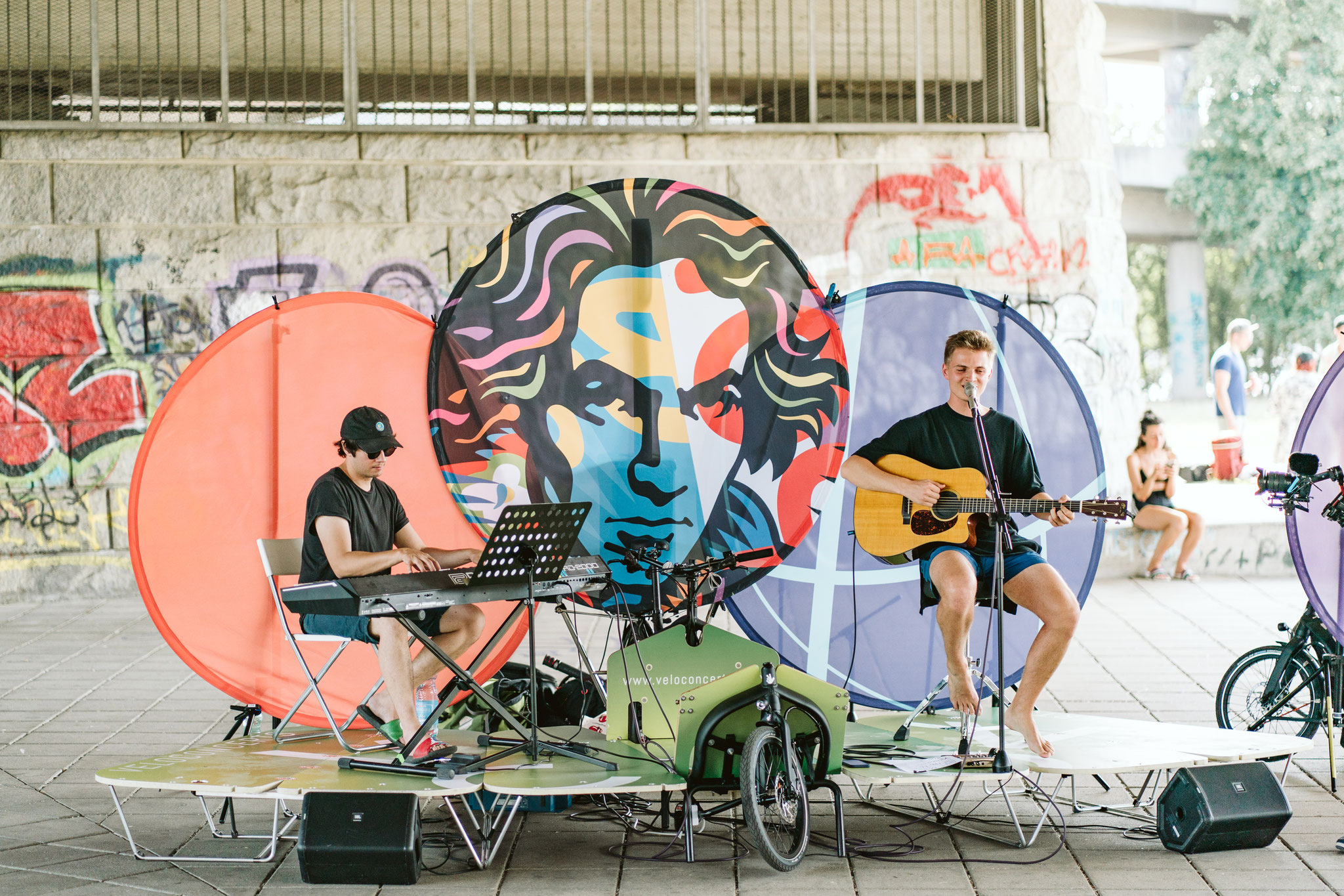 VeloConcerts auf der Donauinsel