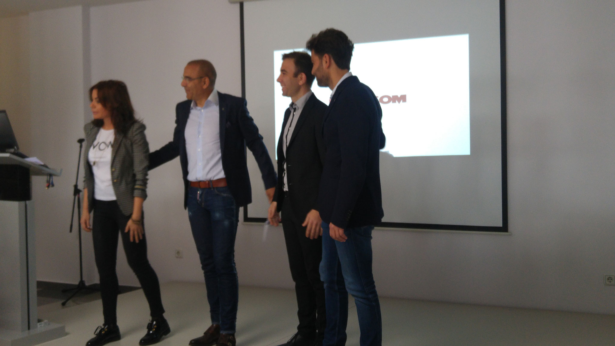 © Michael Wagner - Die Unternehmerfamilie Mitkov bei der Präsentation von Pexco