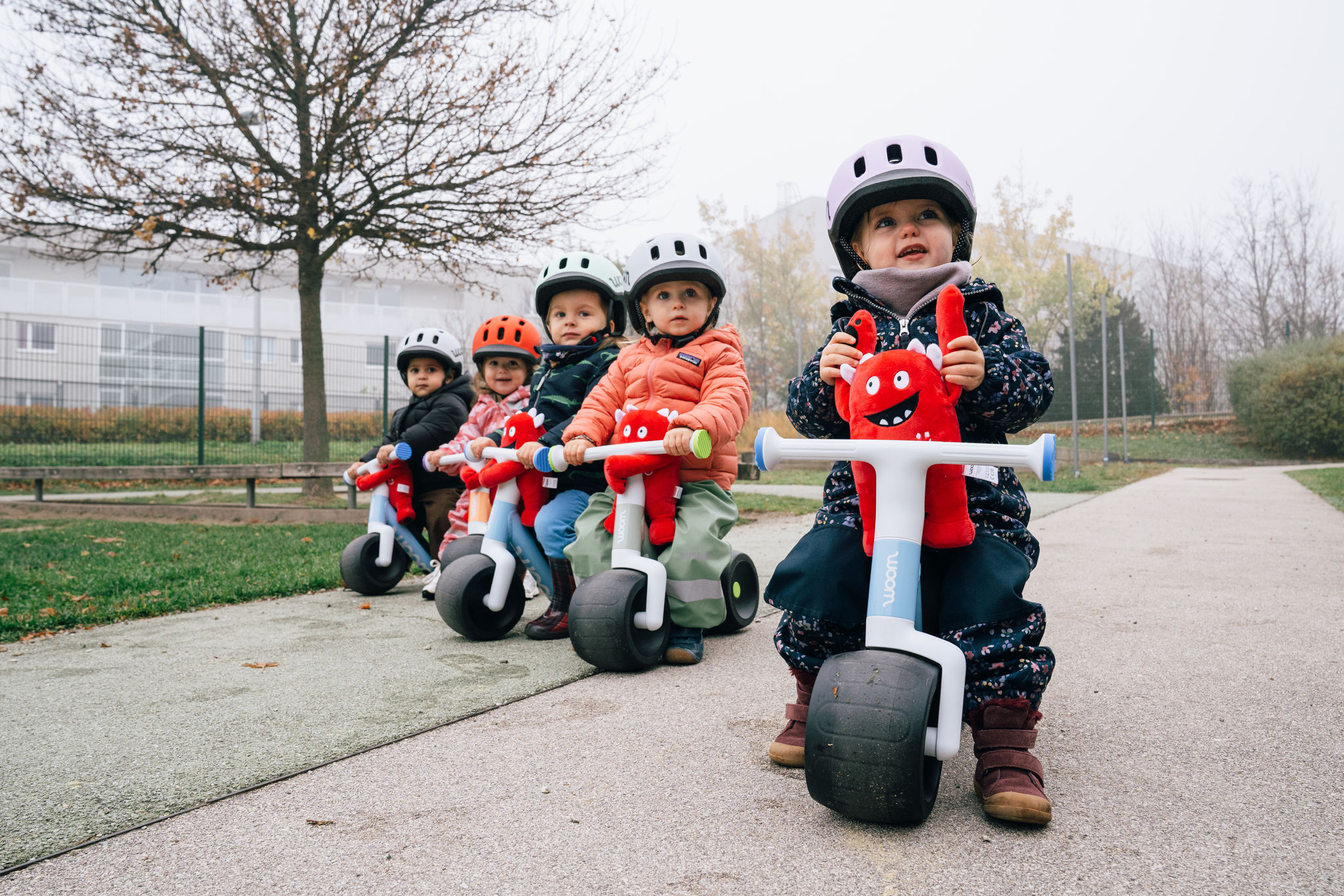 woom WOW-Laufräder im Kindergarten Schartlgasse in Wien ©woom GmbH/Ivan Bandic