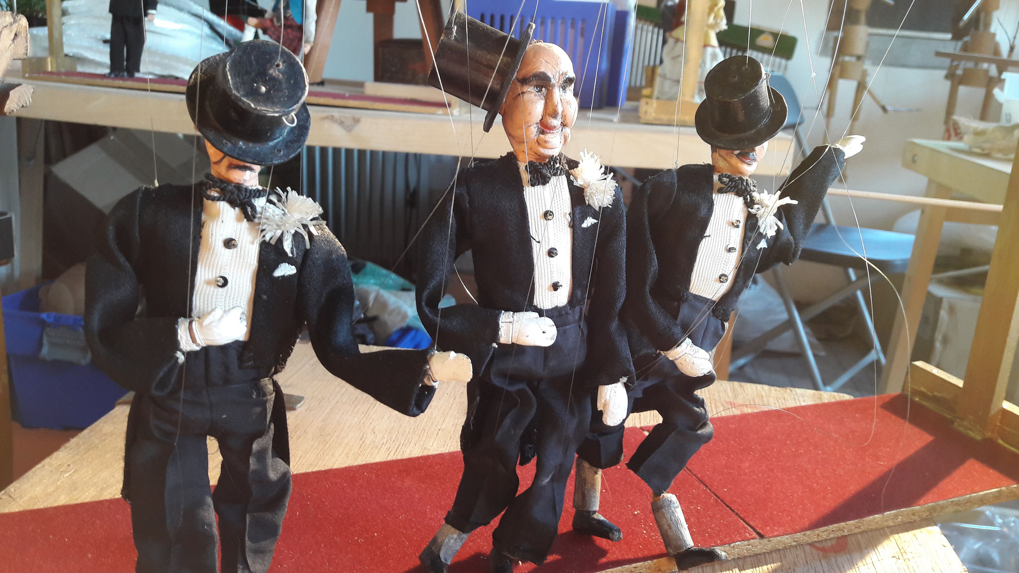 Restauration de la collection de marionnettes de la Province de Namur gérée par le Théâtre des Zygomars