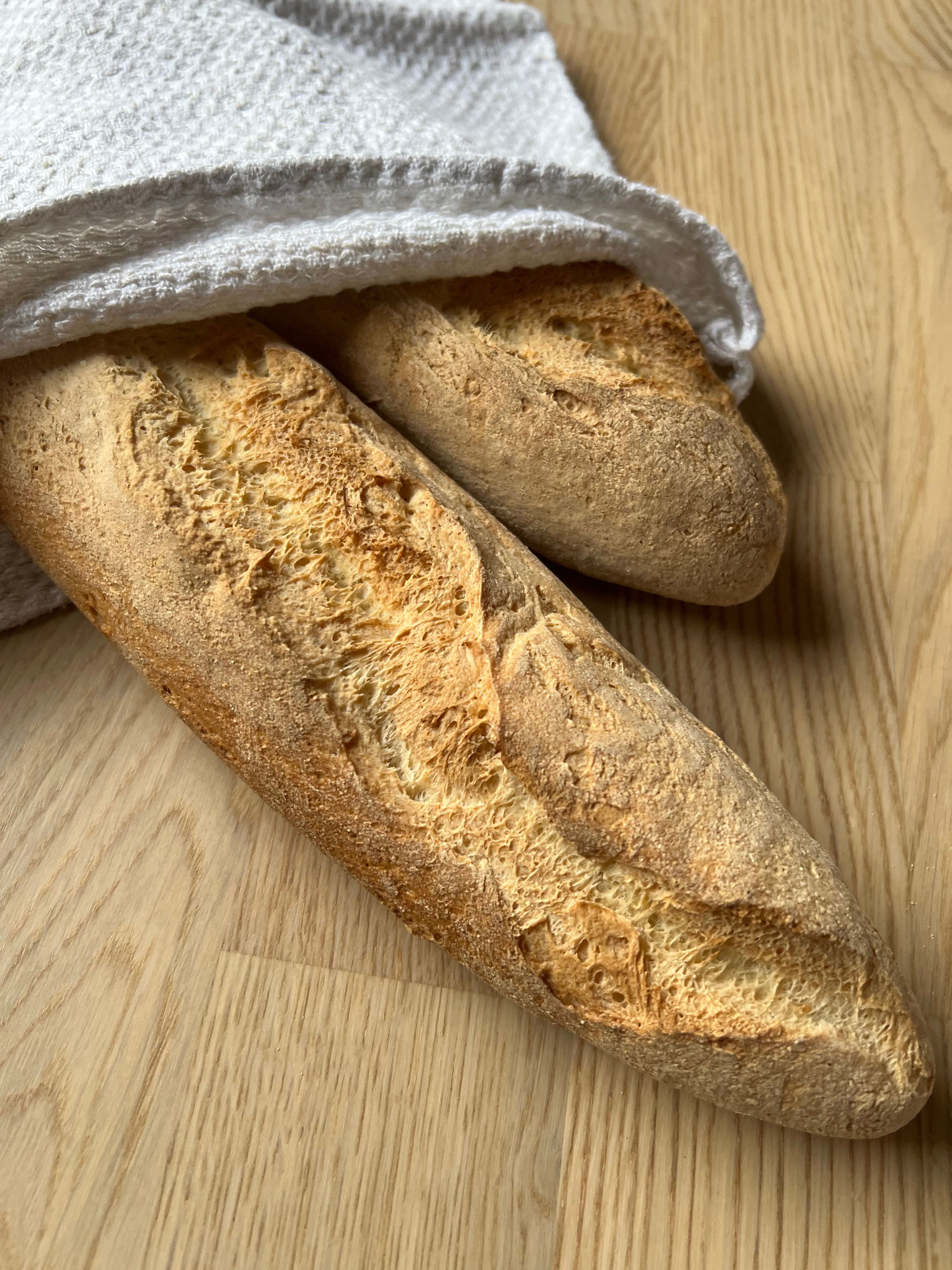 Stangenweißbrot - Glutenfrei &amp; selbst gemacht