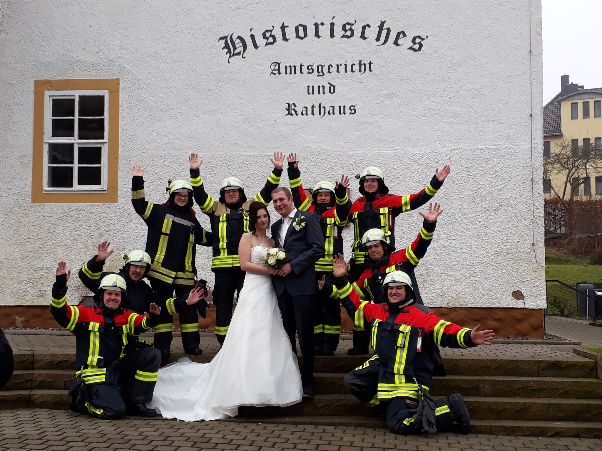 27.01.2018 Hochzeit von Kamerad Tobias Schumann (alias Kurt) 