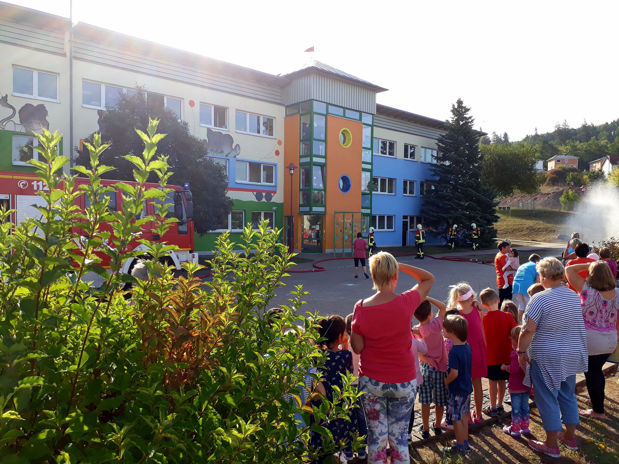 20.09.2018 Branschutzübung Kindergarten Bambino