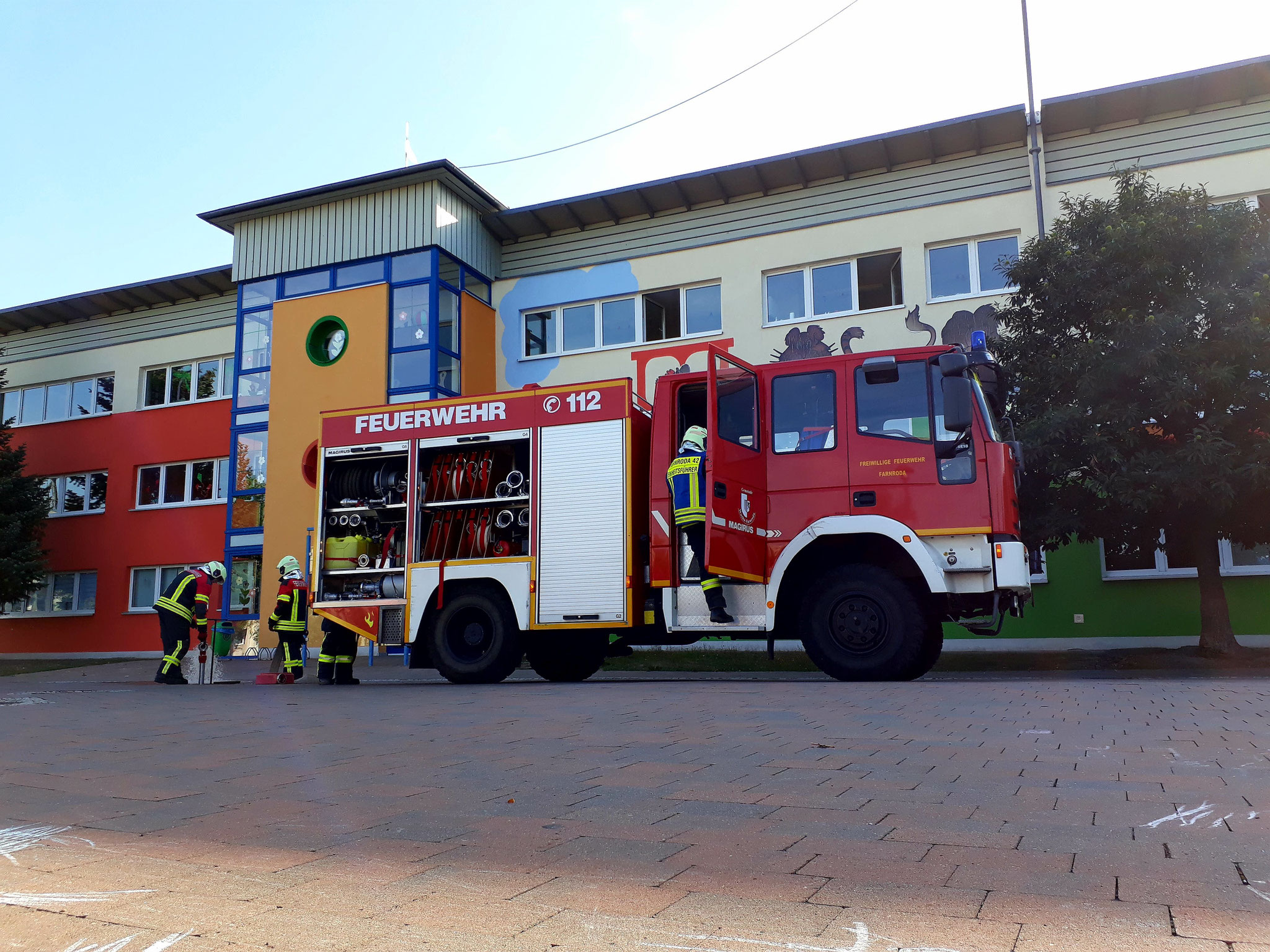 20.09.2018 Branschutzübung Kindergarten Bambino