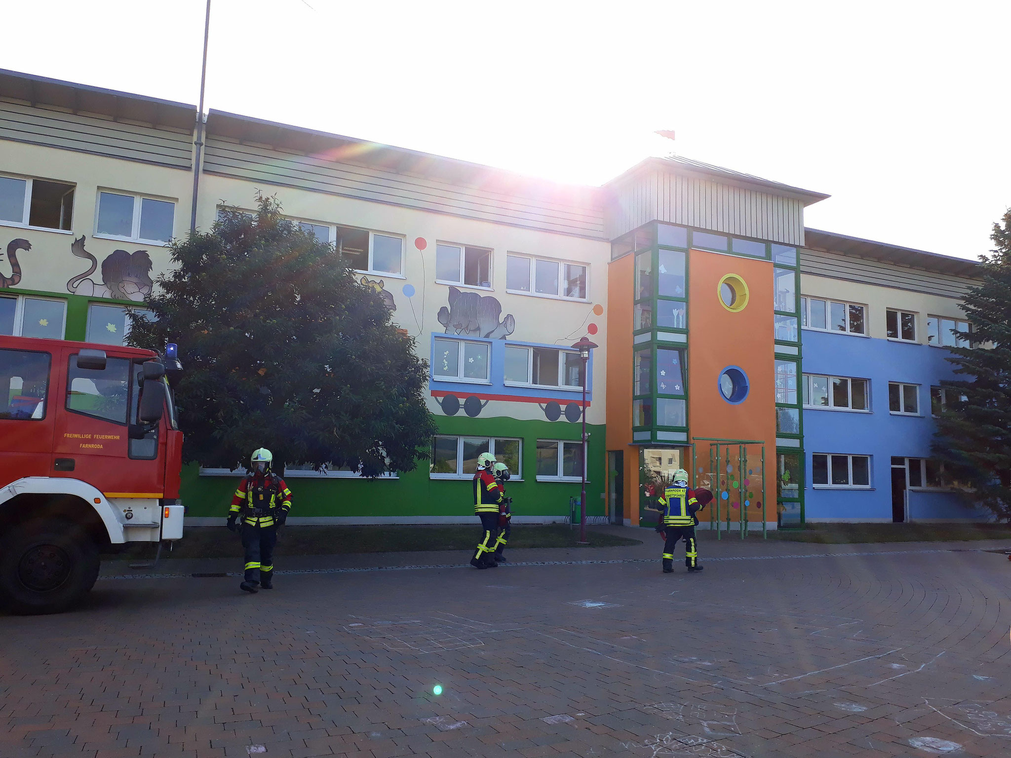 20.09.2018 Branschutzübung Kindergarten Bambino