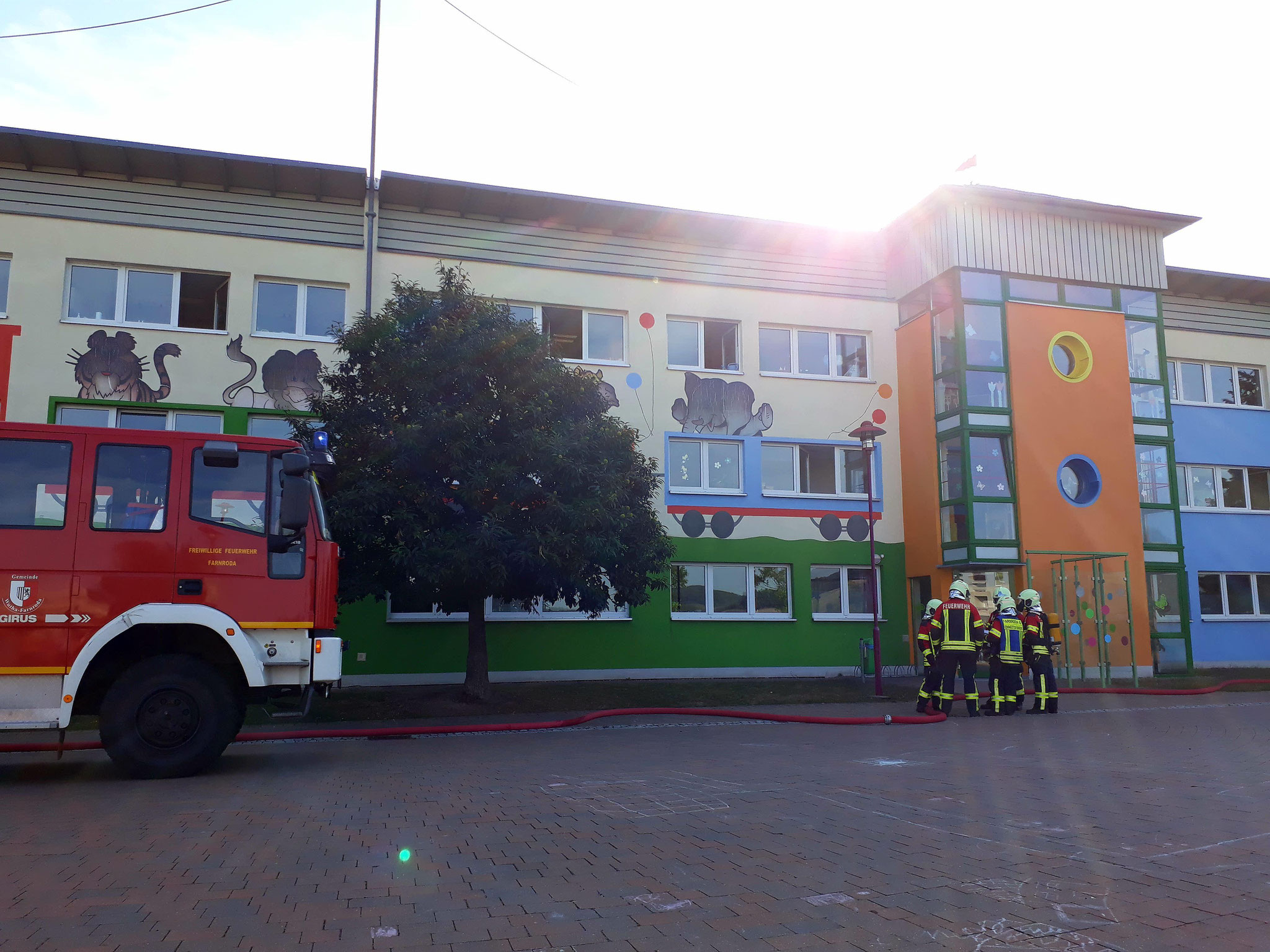 20.09.2018 Branschutzübung Kindergarten Bambino