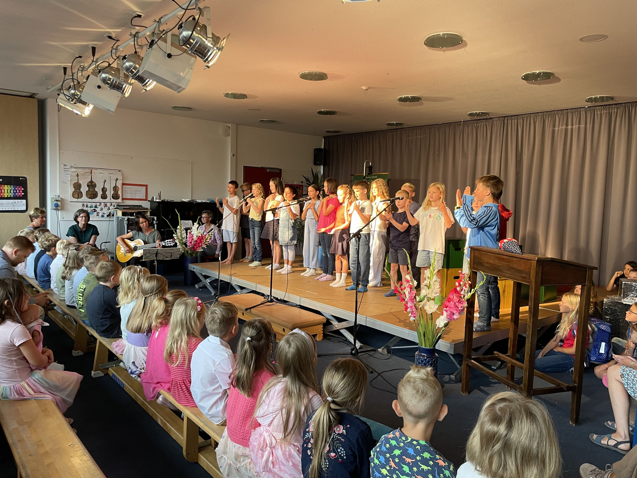 Aufführung der 3. Klassen