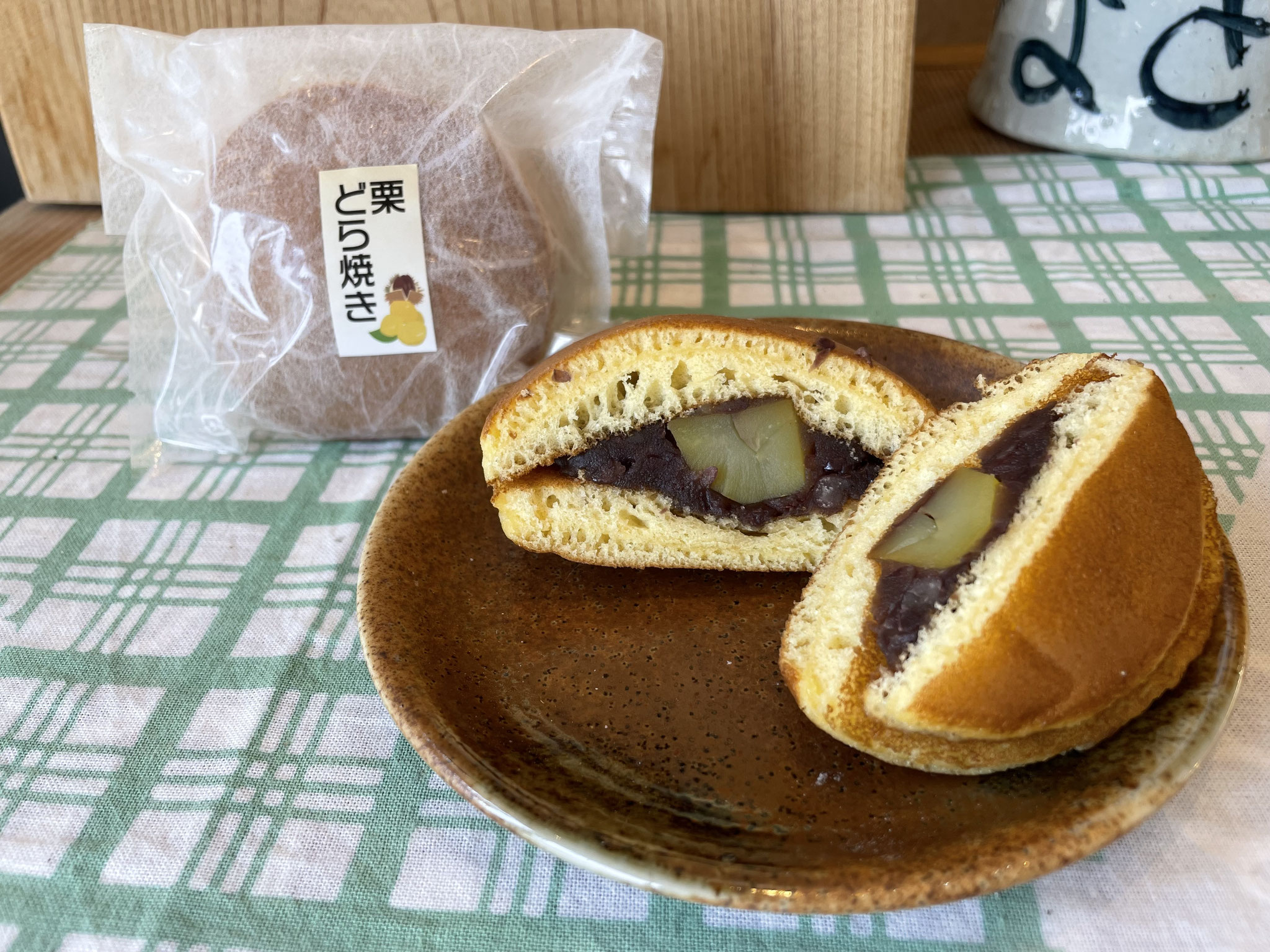 栗どら焼き