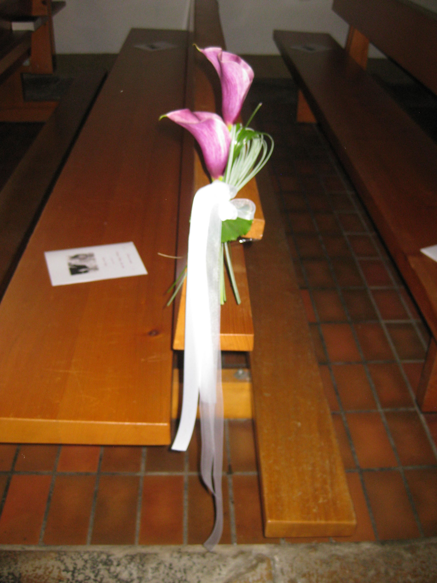 Bouquet banc