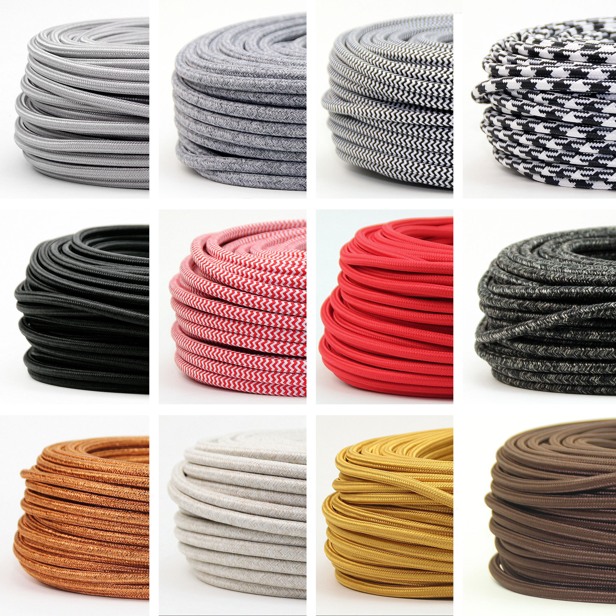 Textilkabel 2-adrig - Onlineshop mit Ladengeschäft