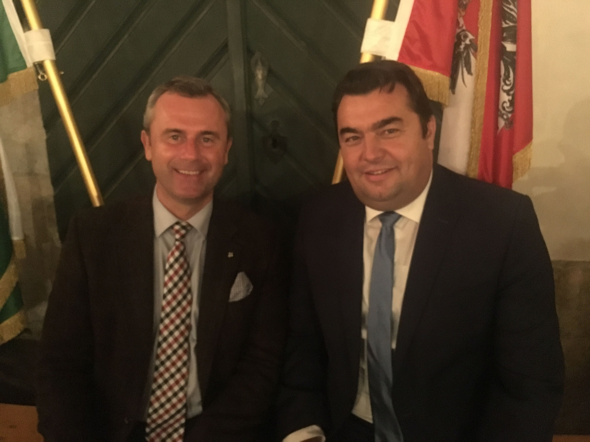 Treffen mit Norbert Hofer