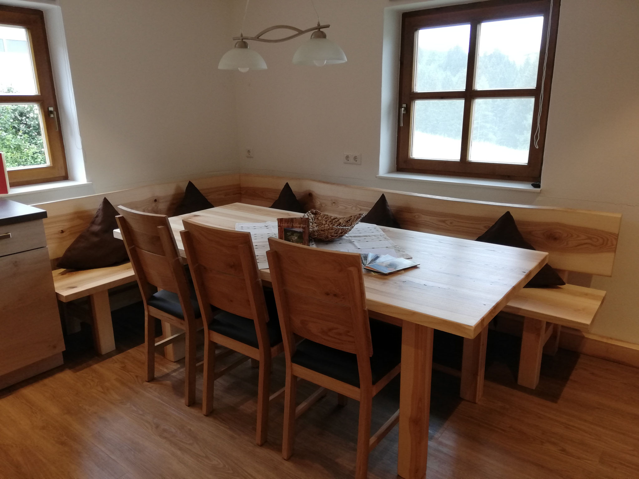 Bilder von der neuen Küche im Bauernhaus - Urlaub am Bauernhof