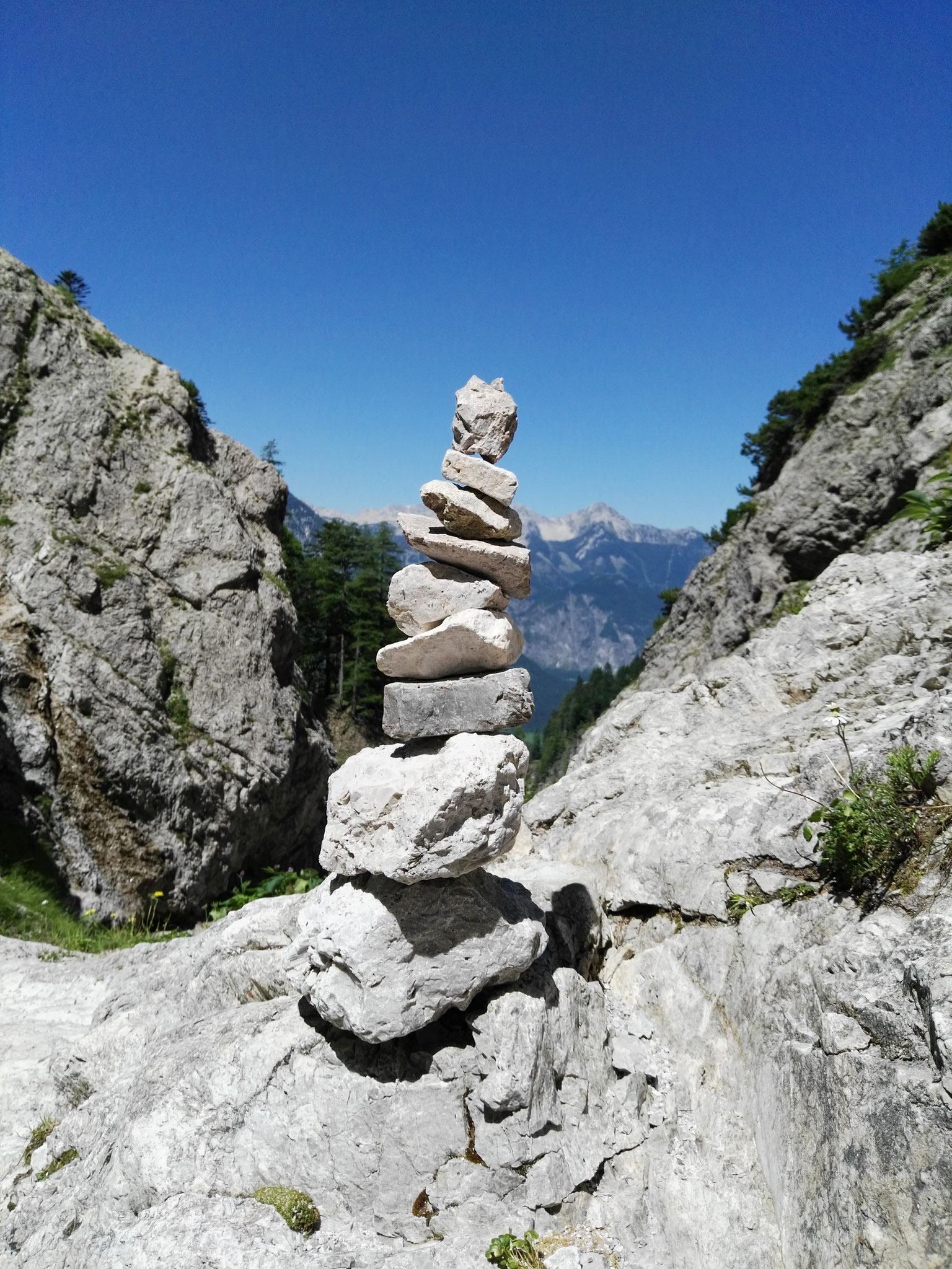 nach Höherem streben und gleichzeitig in Balance bleiben