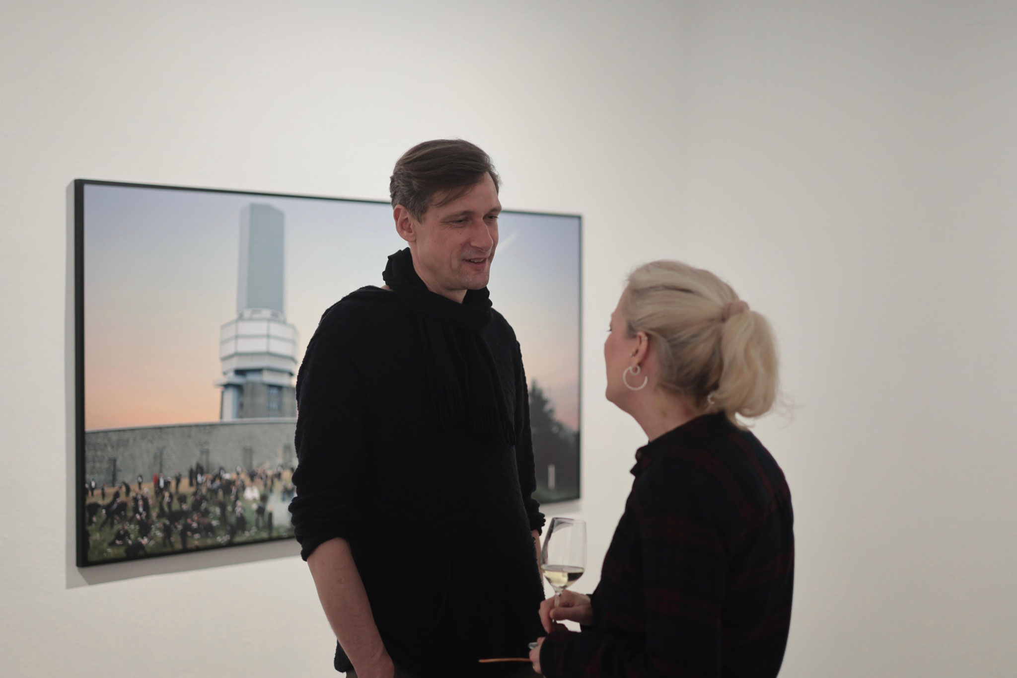 Eindrücke der Vernissage I Bildrechte Kim-André Schulz