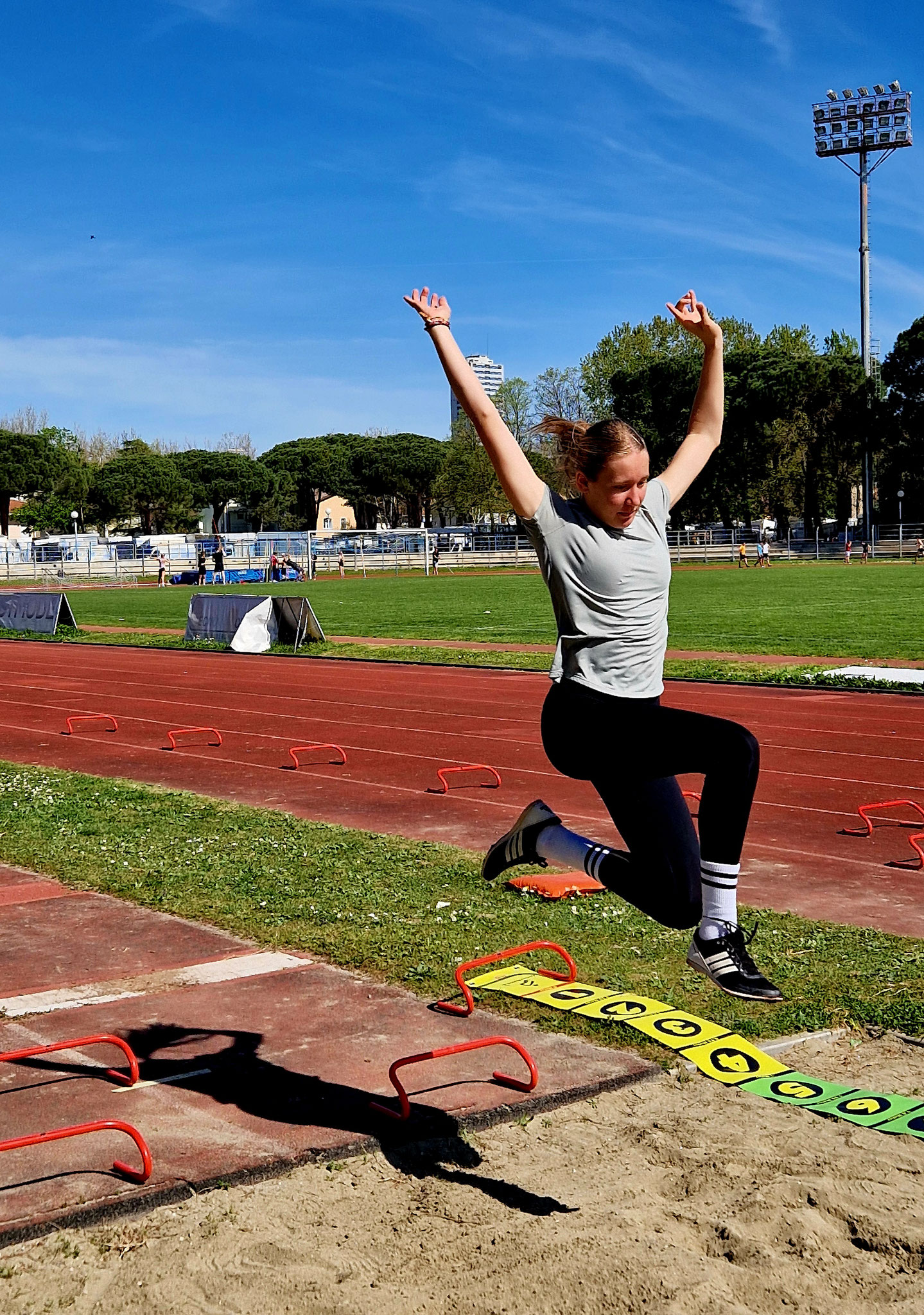 Weitsprung-Training