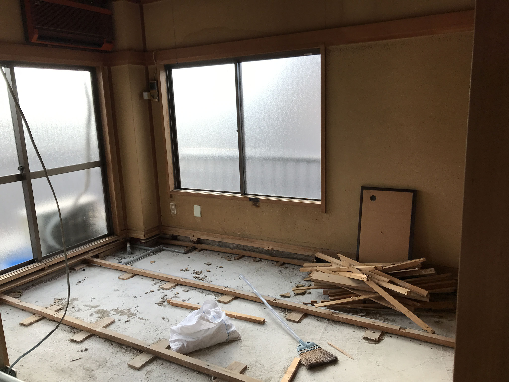 施工中　居室Ｂ③