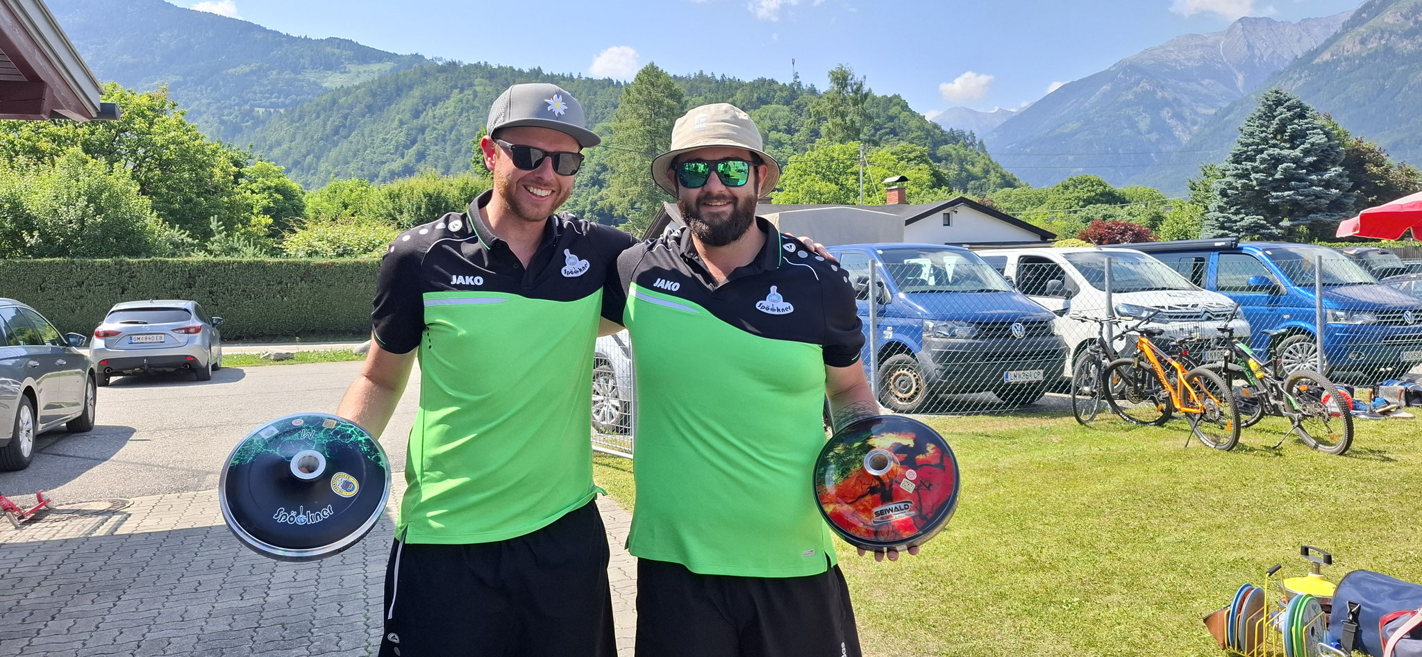 Philipp Hasreiter und Julian Geißl, Gruppensieger Gruppe B