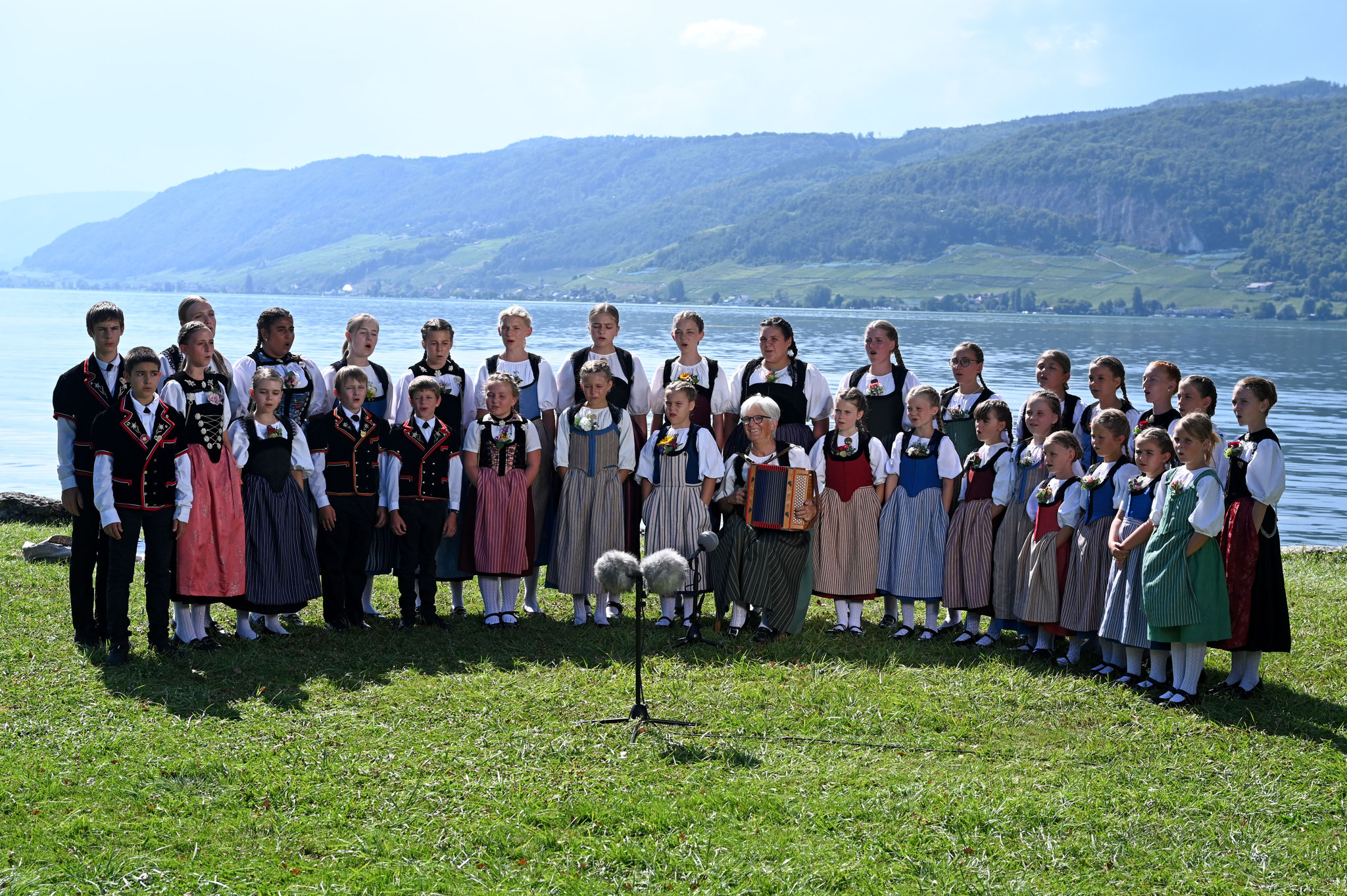 Potzmusig Aufnahmen August 2024, Bild Nicolas Senn