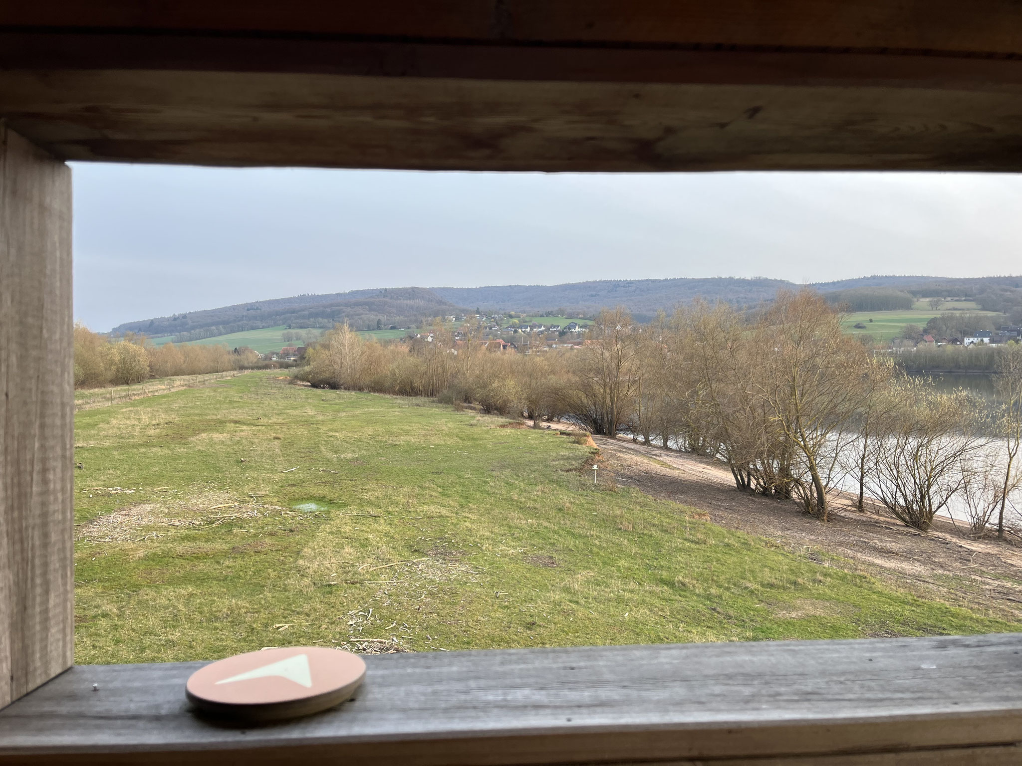 Aussicht von der Plattform, Foto: Nabu Hessisch Oldendorf