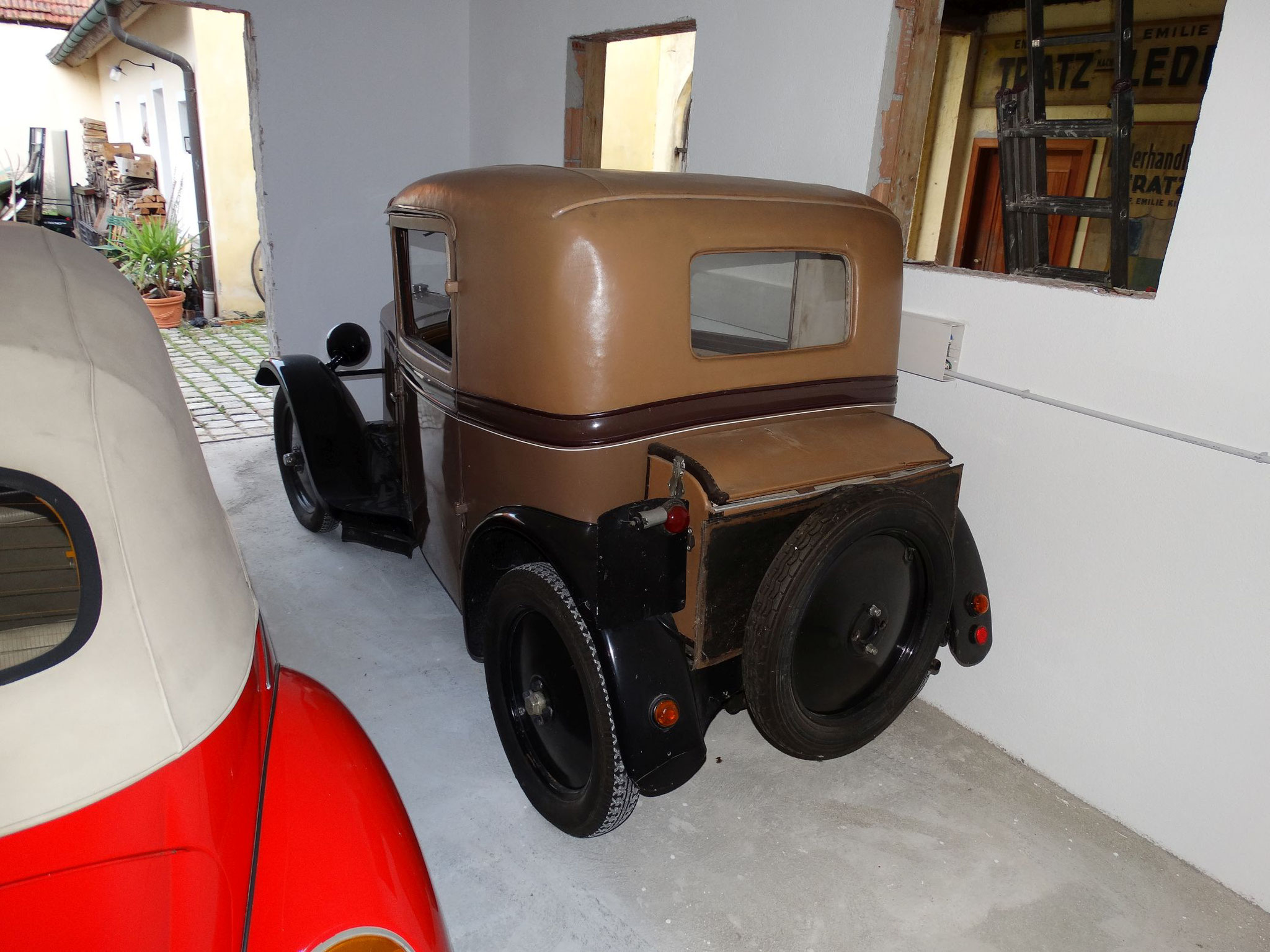 Peugeot 1928 - bereit für einen Filmeinsatz