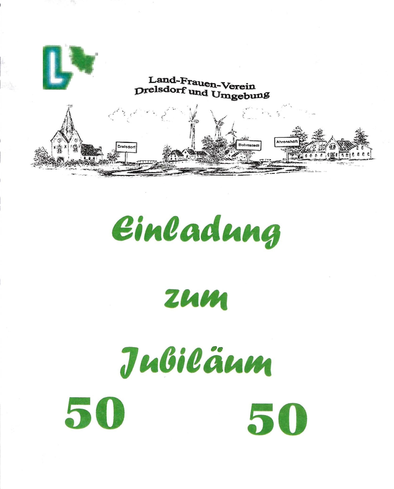Jubiläum 50 Jahre LandFrauenVerein Drelsdorf u. U. e. V. 2025