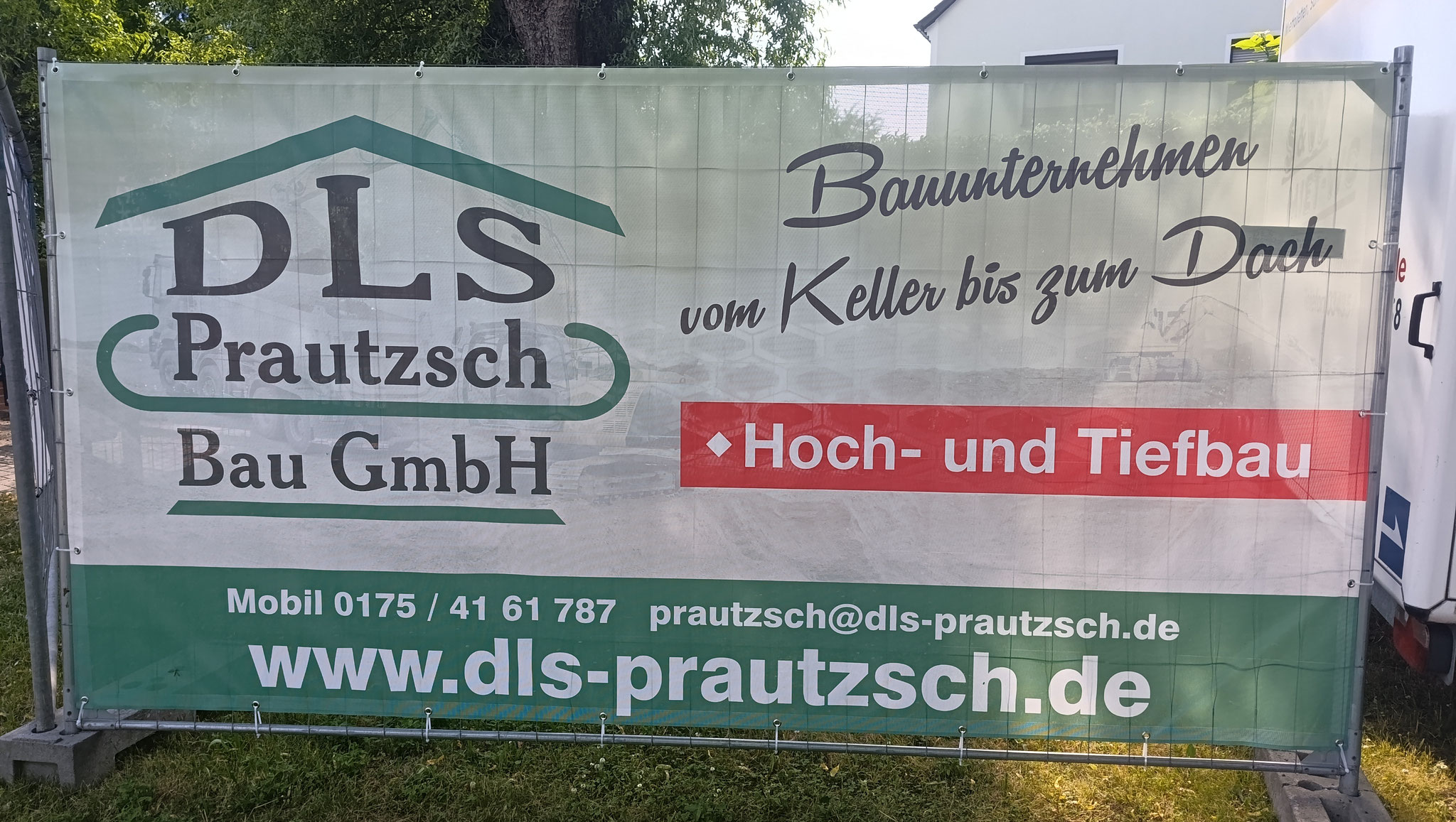 Fa. Prautzsch - packt immer mit an bei Bedarf