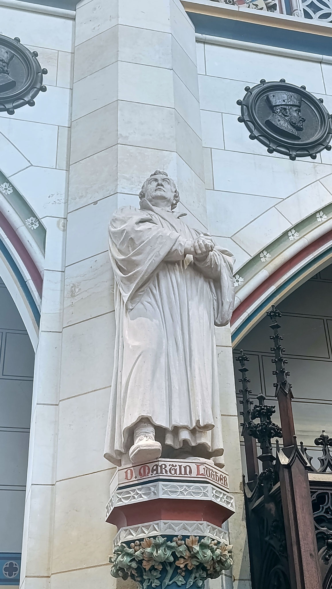 Martin Luther in der Schlosskirche
