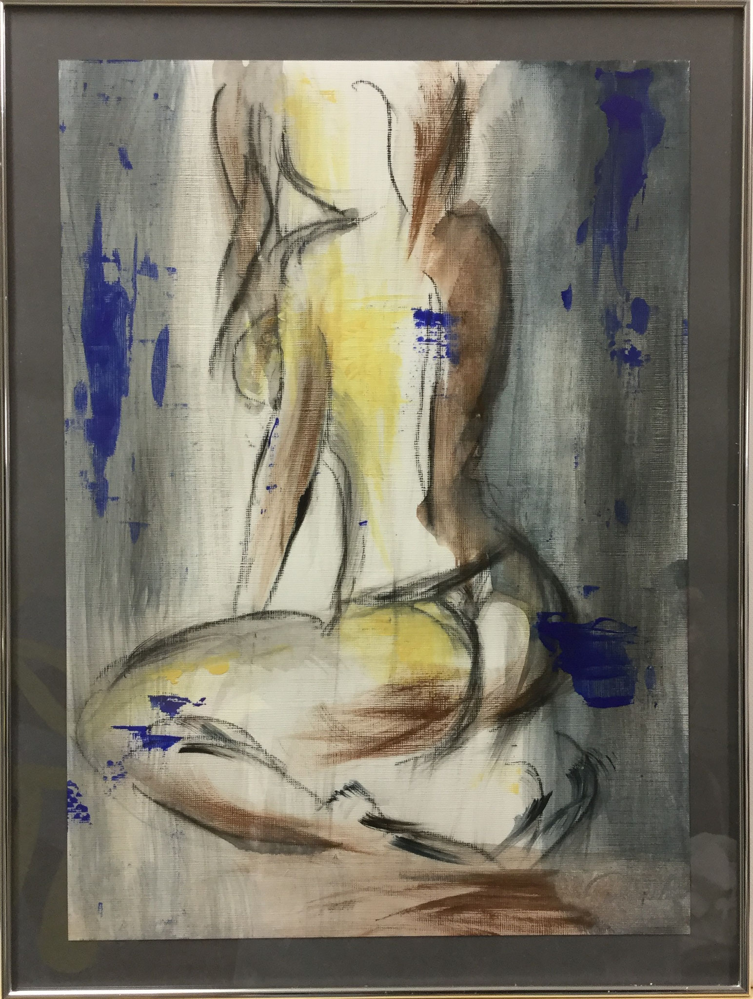 beautiful body - 40x30 cm (framed) - sold