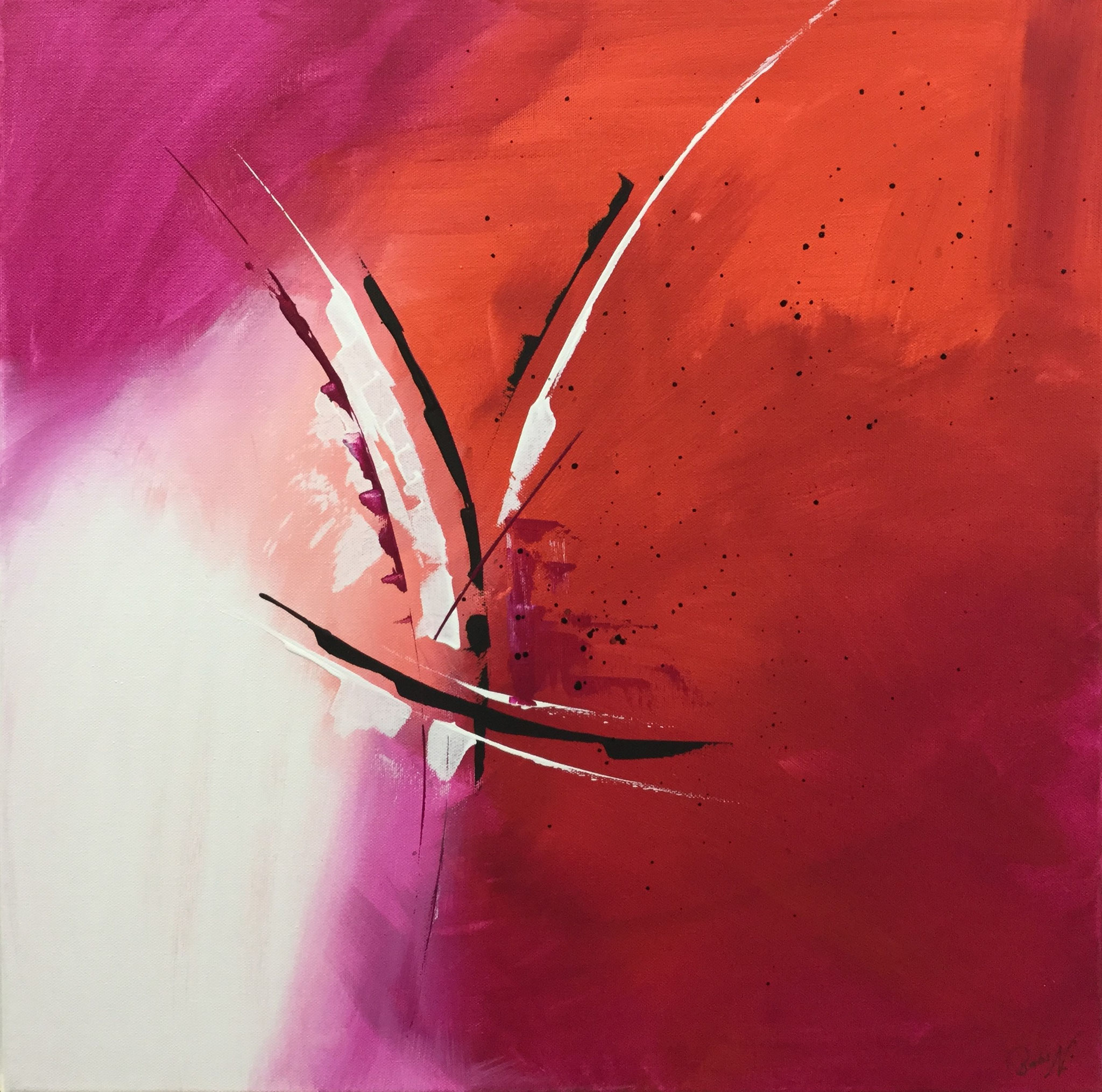 red delight  -  50x50 cm - CHF 520.--